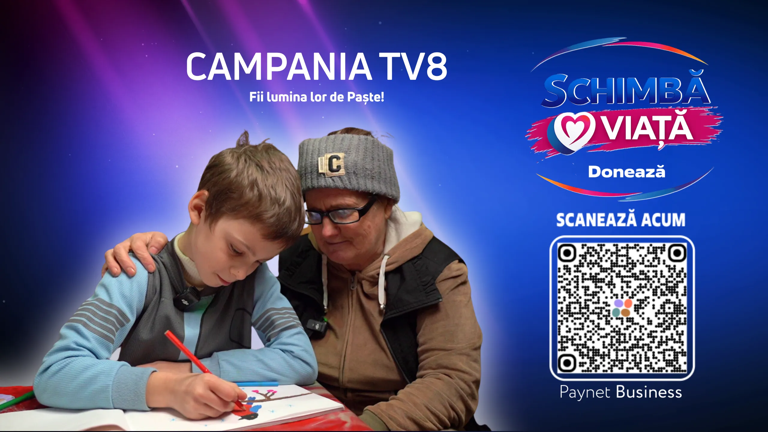 /PROMO/ Campania „Schimbă o viață”: Copilărie în lipsuri, dar cu speranță. Donează pentru Adrian și mama lui