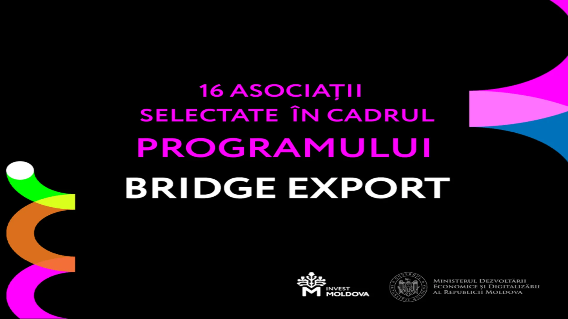 Peste 14,6 milioane MDL pentru promovarea exporturilor: 16 asociații selectate în cadrul „BRIDGE Export” /P/