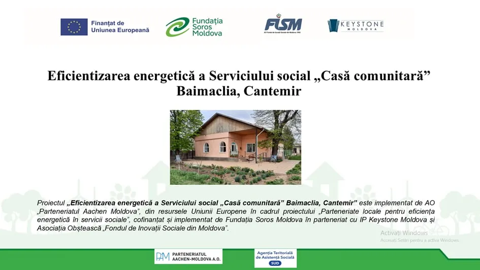 Elevii din Baimaclia au transformat eficiența energetică într-o mișcare comunitară /P/
