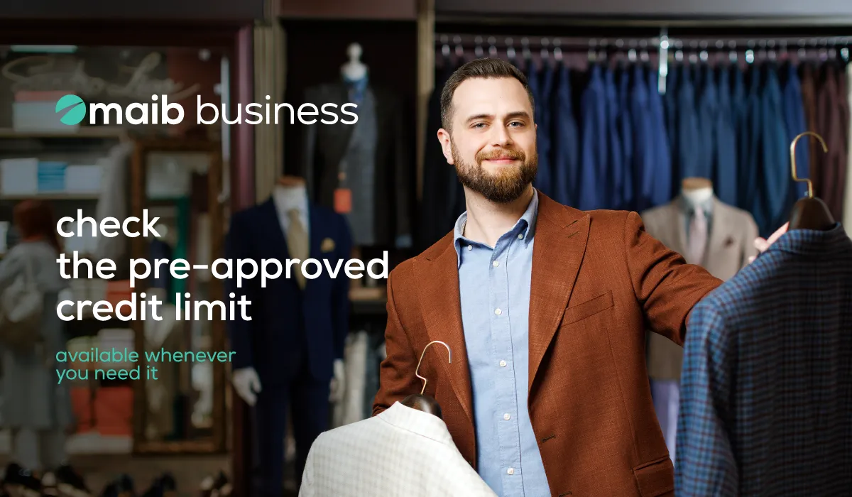 Limita de credit prestabilită de la maib: finanțare calculată din timp, disponibilă imediat /P/