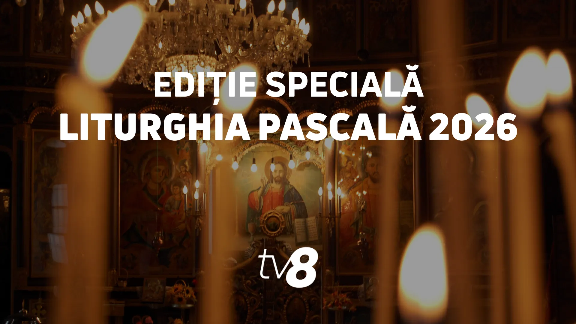 /VIDEO/ TV8 aduce Lumina Învierii: Urmăriți Liturghia Pascală de la Catedrala Sfânta Teodora de la Sihla