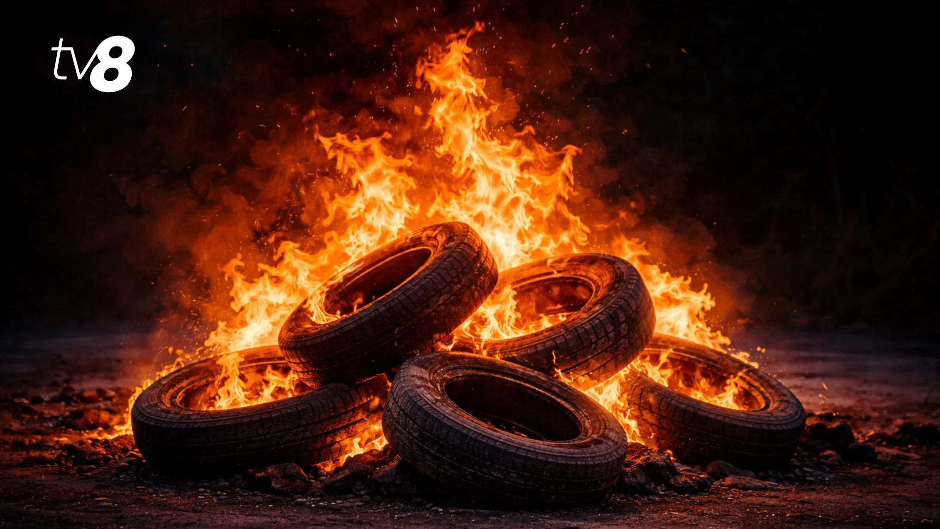 Arderea anvelopelor, pericol ascuns în ajun de Paște: Până la cât pot ajunge amenzile