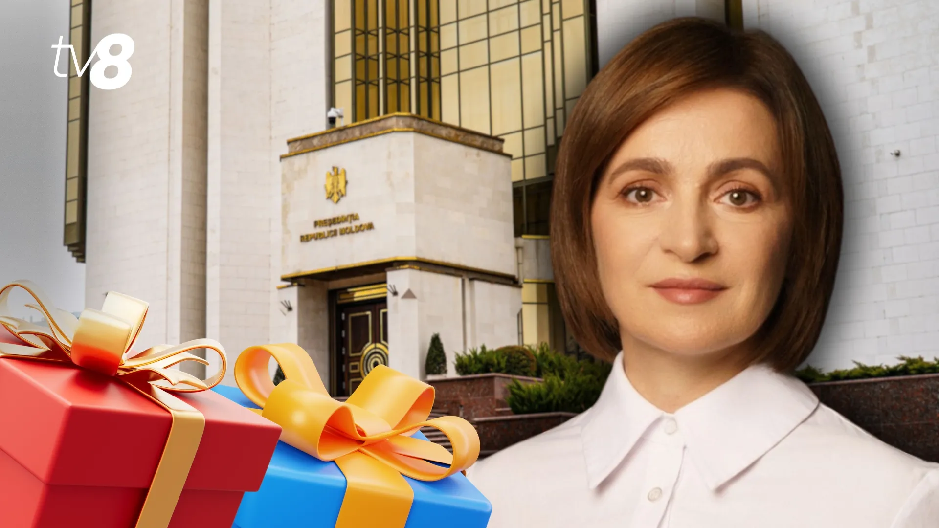 Pandativ de argint, set de porțelan și figură „Tanagra”: Ce cadouri a primit Maia Sandu în primele 3 luni din 2026