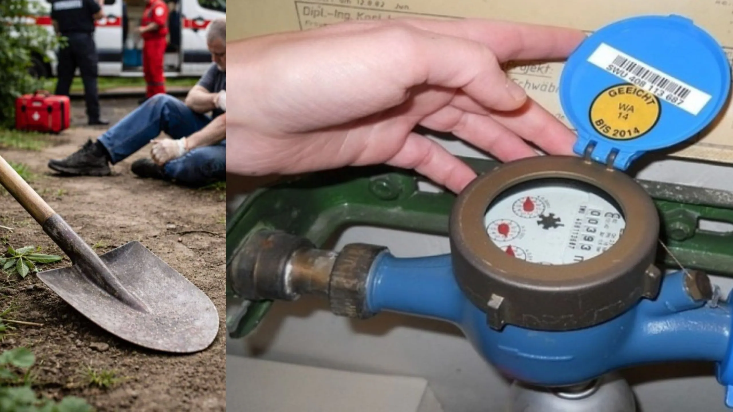 Verificarea contoarelor s-a încheiat cu scandal: Un bărbat a ajuns la spital, iar altul riscă închisoare