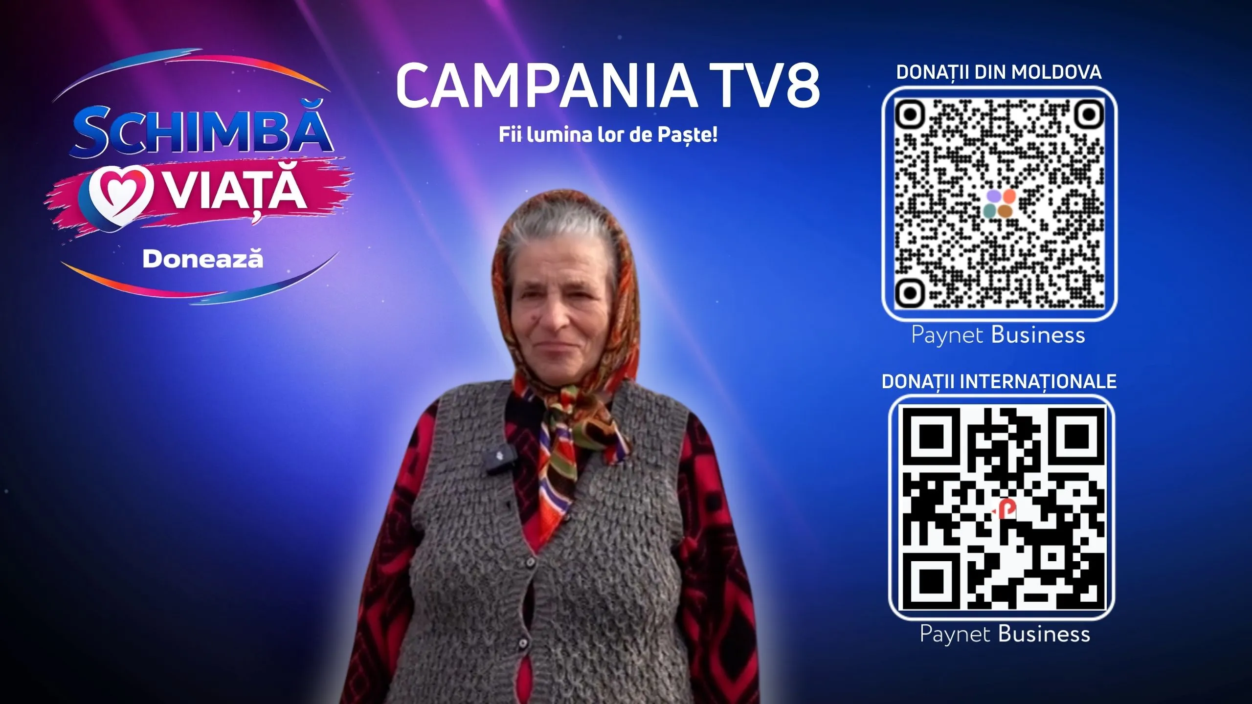 /VIDEO/ Campania „Schimbă o viață”: Cum a fost ajutată doamna Maria. Vă mulțumim pentru donații!