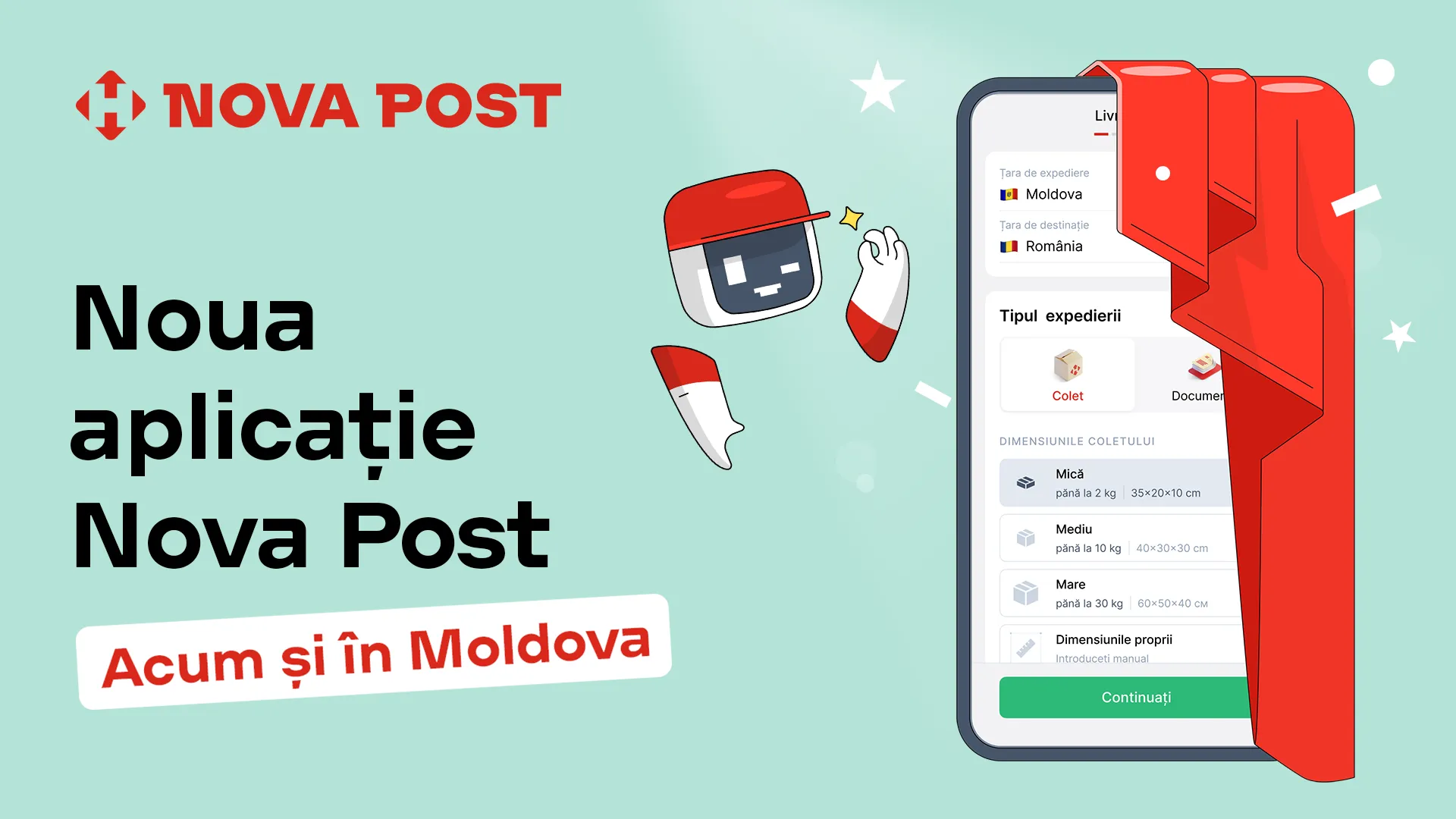 Nova Post lansează în Moldova o nouă aplicație mobilă /P/