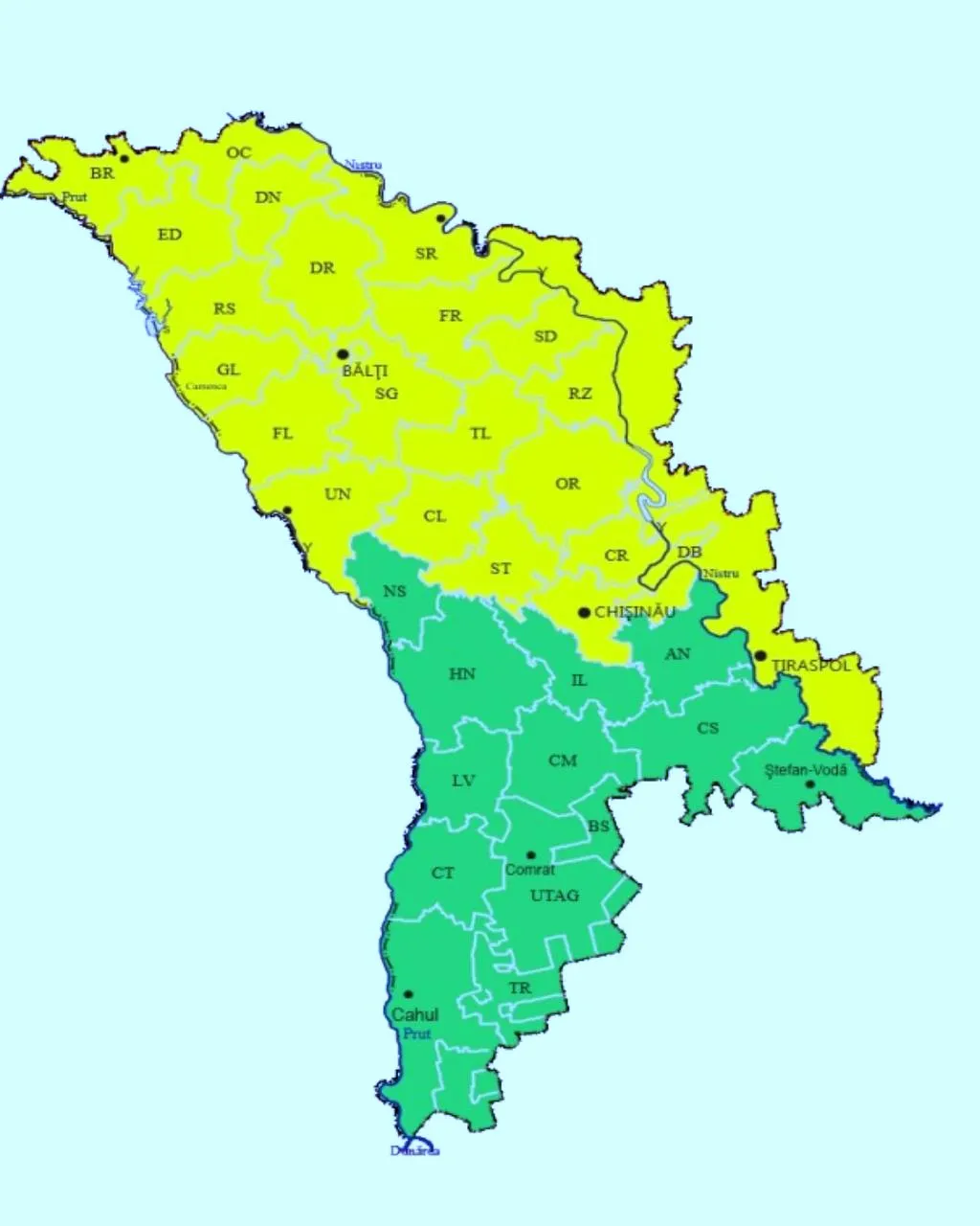 /HARTĂ/ Codul galben de îngheț în jumătate de Moldova a fost prelungit: Când este valabil fenomenul