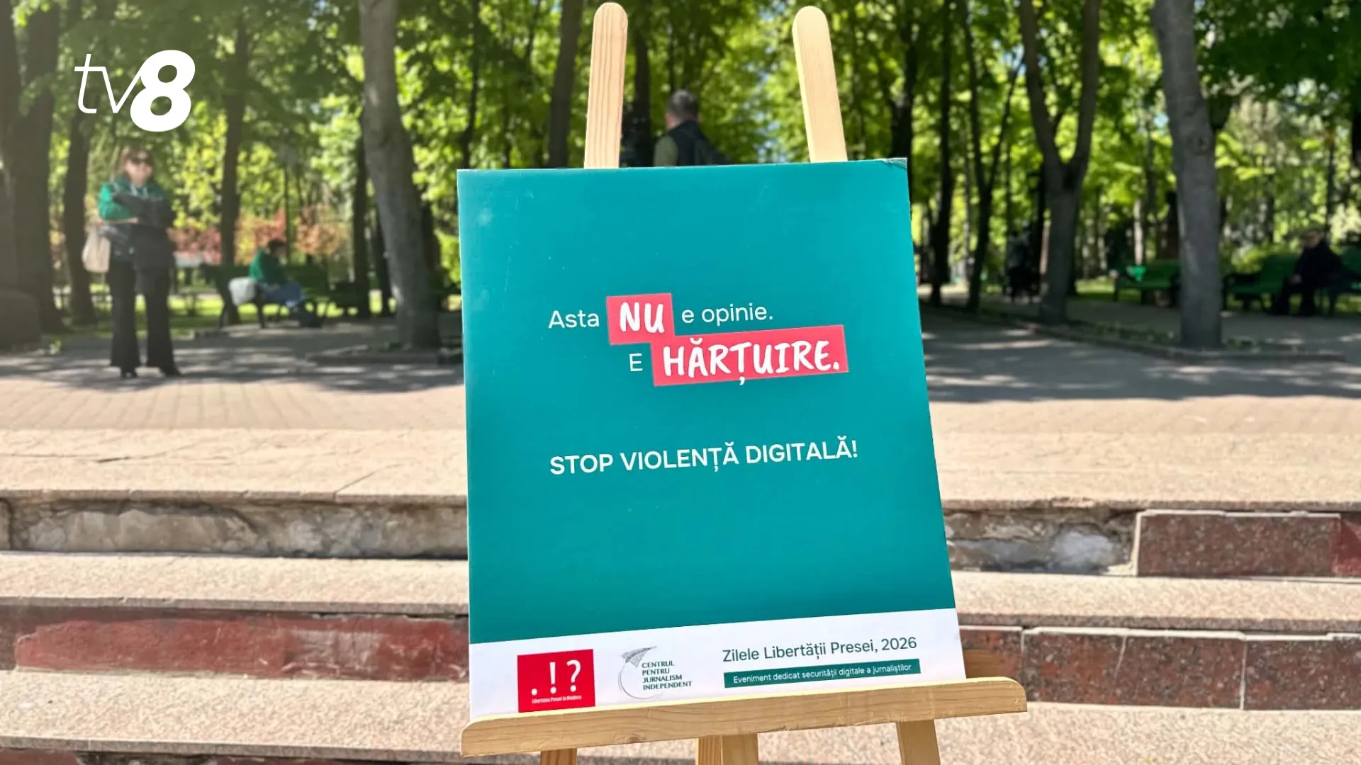 /FOTO/ „Asta nu e opinie, e hărțuire”: Abuzuri record împotriva jurnaliștilor din Moldova în 2025