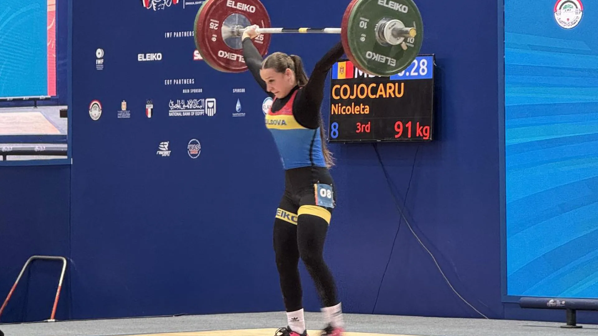 Record mondial și european la U17: Performanța reușită de halterofila Nicoleta Cojocaru