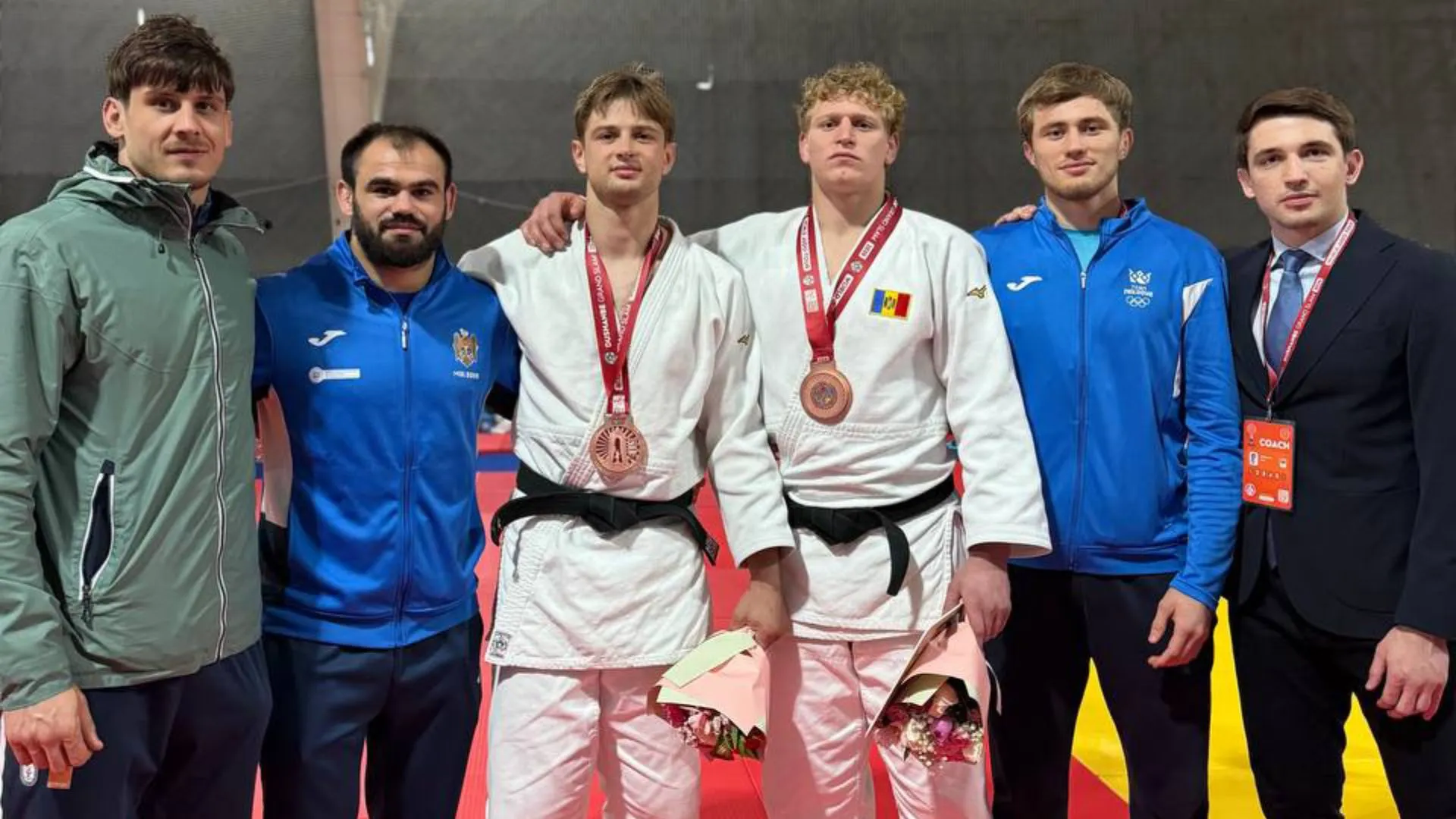 Palmares bogat la Grand Slam-ul de la Dușanbe: Judocanii moldoveni au cucerit trei medalii de bronz