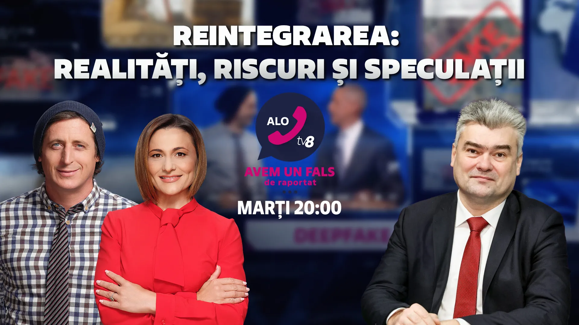 /VIDEO/ Reintegrarea pe muchie de cuțit: Realități, temeri și narațiuni contradictorii - doar la „Alo, TV8”