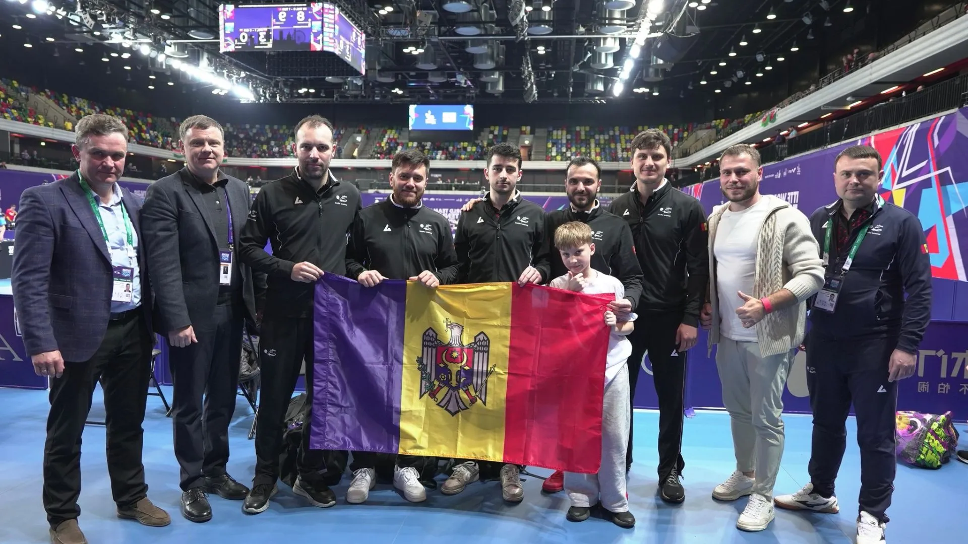 Naționala Moldovei, eliminată de gazda Campionatului Mondial de tenis de masă: Tricolorii au obținut trei victorii