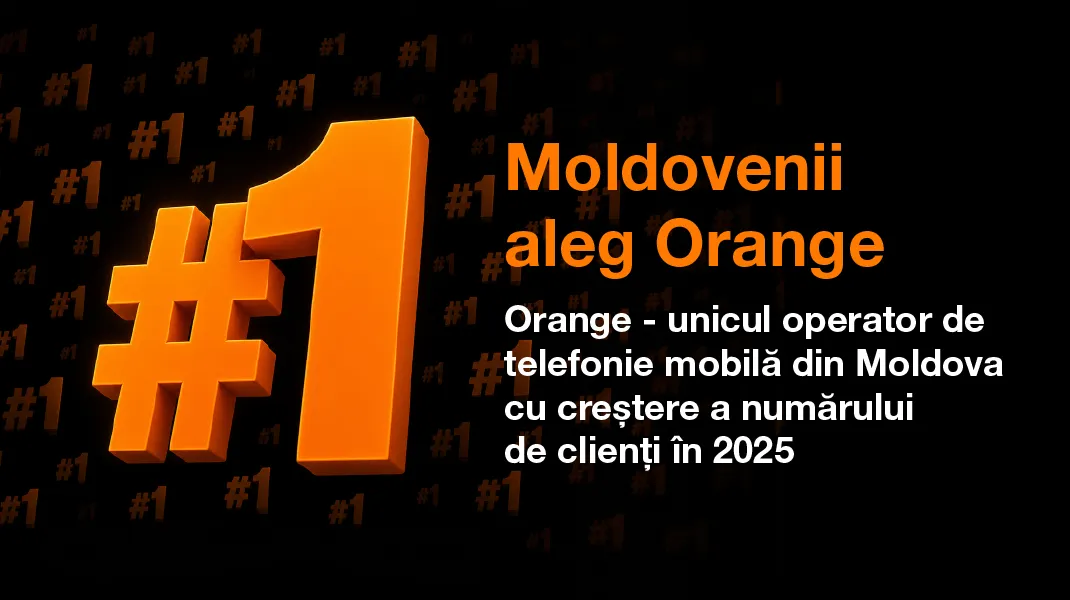 Orange Moldova își reconfirmă poziția de lider telecom în Republica Moldova prin rezultate remarcabile în 2025 /P/