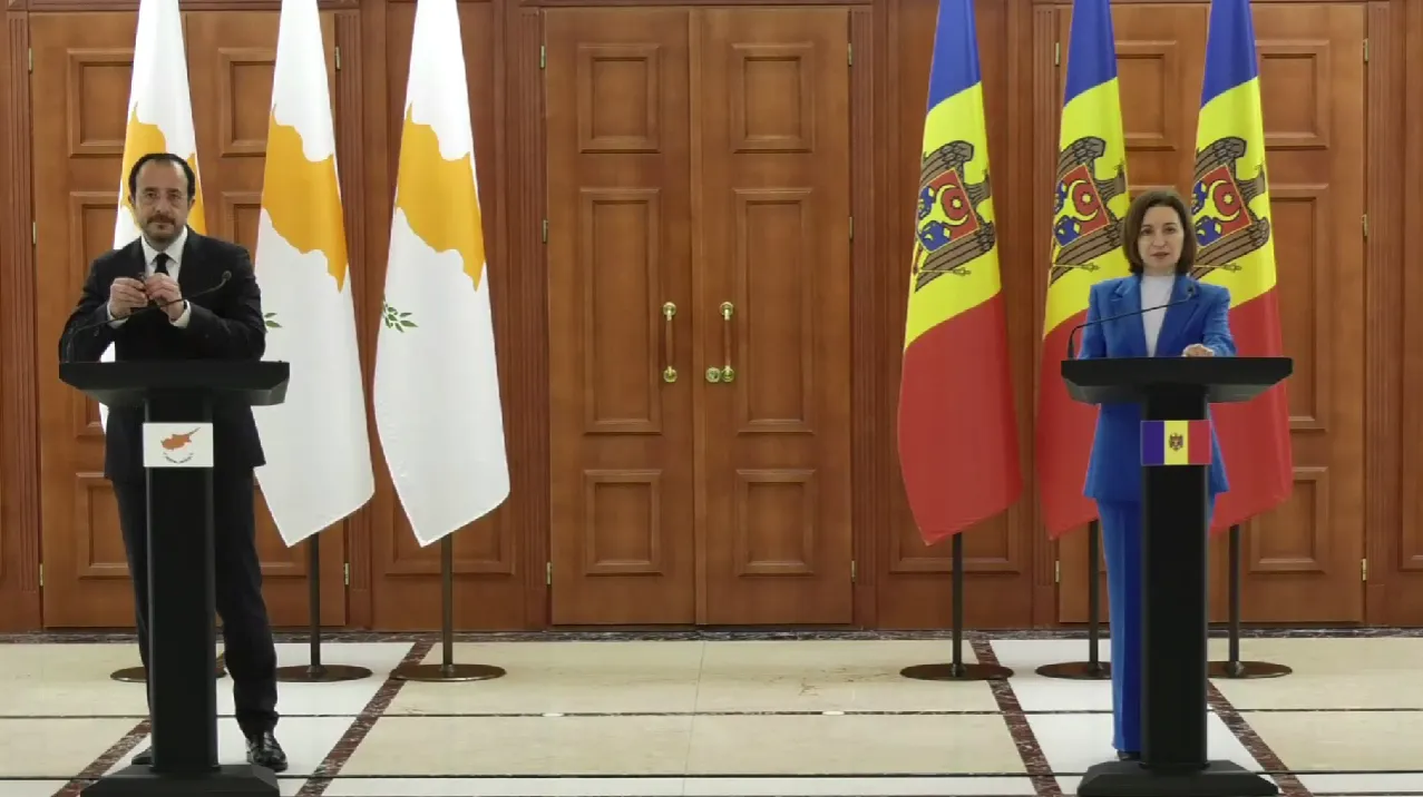 Președintele Ciprului, la Chișinău: Moldova primește încă 200 mln de euro, iar negocierile pentru acordul social au început