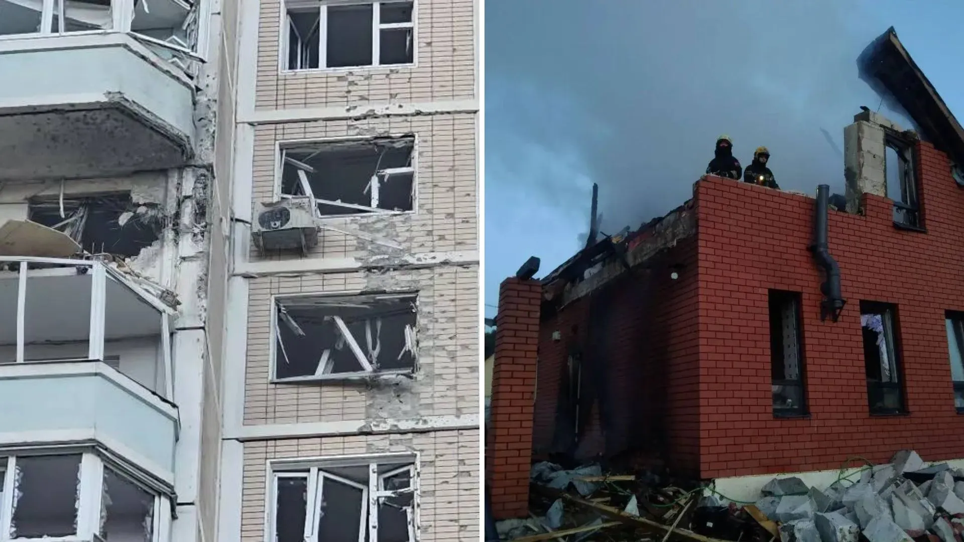 /VIDEO/ Moscova, ținta unui atac masiv cu drone: Cel puțin trei persoane au murit