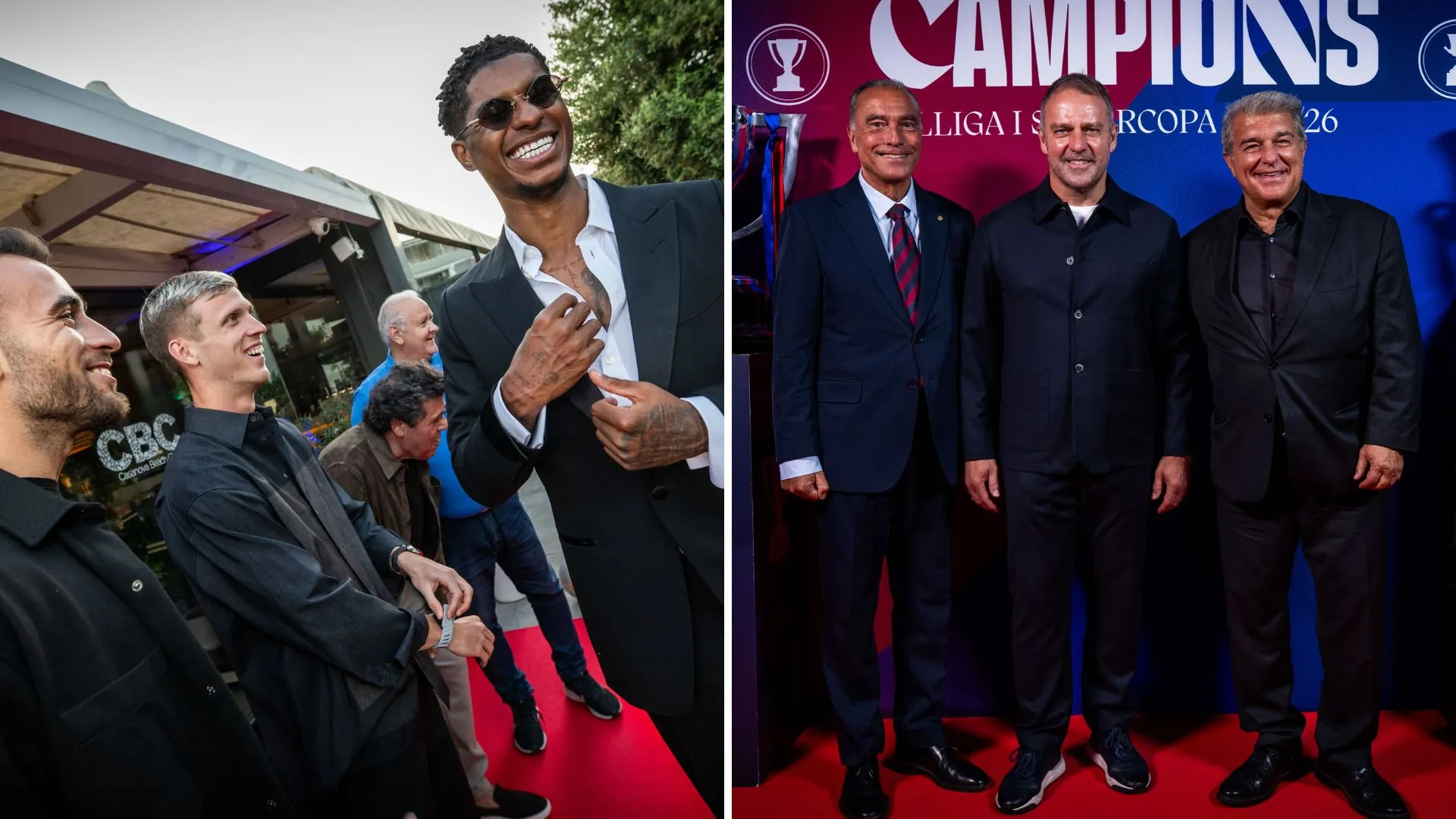 /VIDEO/ Sărbătoare la Barcelona: Campionii Spaniei, la cina festivă alături de partenere. Cine l-a însoțit pe Lamine Yamal
