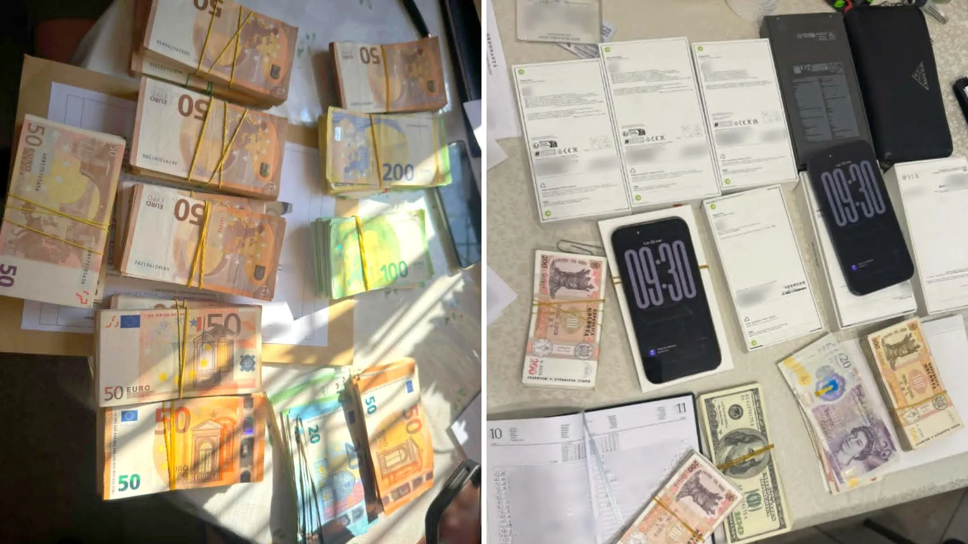 /AUDIO/ Telefoane de peste un milion de euro, ascunse printre bagaje și colete: Opt reținuți într-un dosar de contrabandă