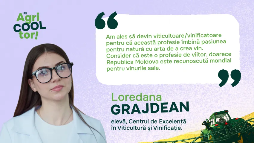 „Fii AgriCOOLtor!”: Cum transformă tinerii tradiția vinului moldovenesc într-o carieră de succes /P/