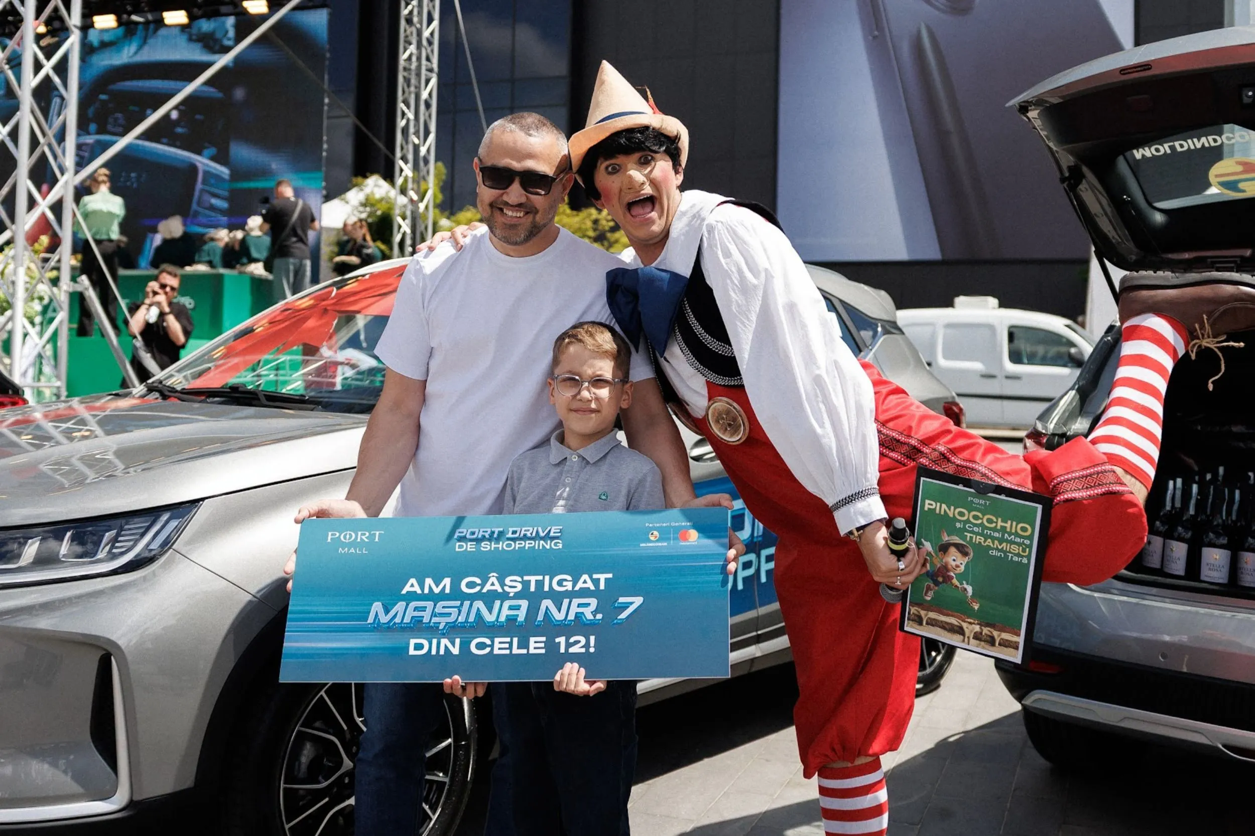 O nouă promisiune îndeplinită: PORT MALL a oferit cea de-a șaptea mașină în cadrul campaniei PORT Drive de Shopping /P/
