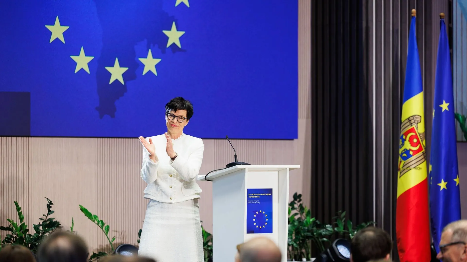 /VIDEO/ Investiții de peste un miliard de euro în economia Moldovei. Marta Kos la Chișinău: „Ați lucrat la propriul viitor”