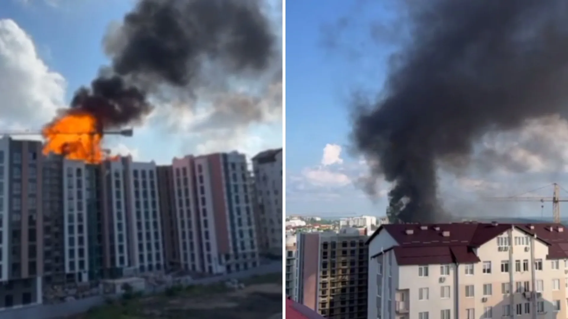 /VIDEO/ Explozie Durlești: Momentul în care a izbucnit incendiul