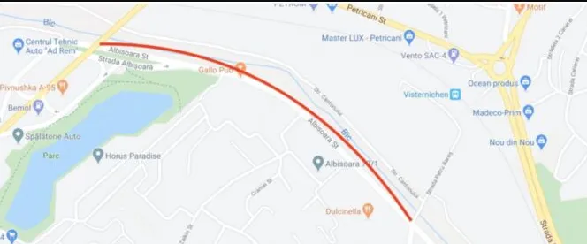 В Кишиневе 7 июня приостановят движение на участке улицы Албишоара для проведения дуатлона