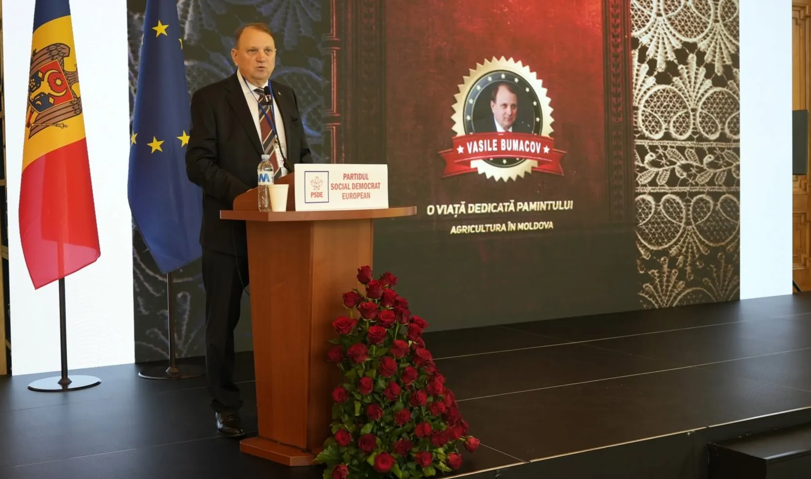 Fostul ministru al Agriculturii, noul lider al PSDE: Vasile Bumacov preia conducerea partidului