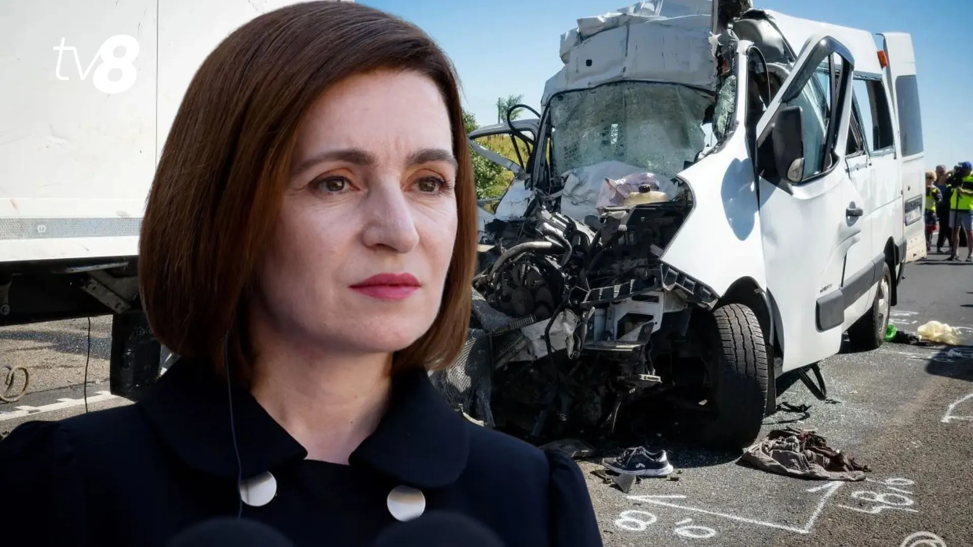 Condoleanțe de la președinta Maia Sandu după accidentul grav din Ungaria: „Gândurile mele sunt către cei afectați”