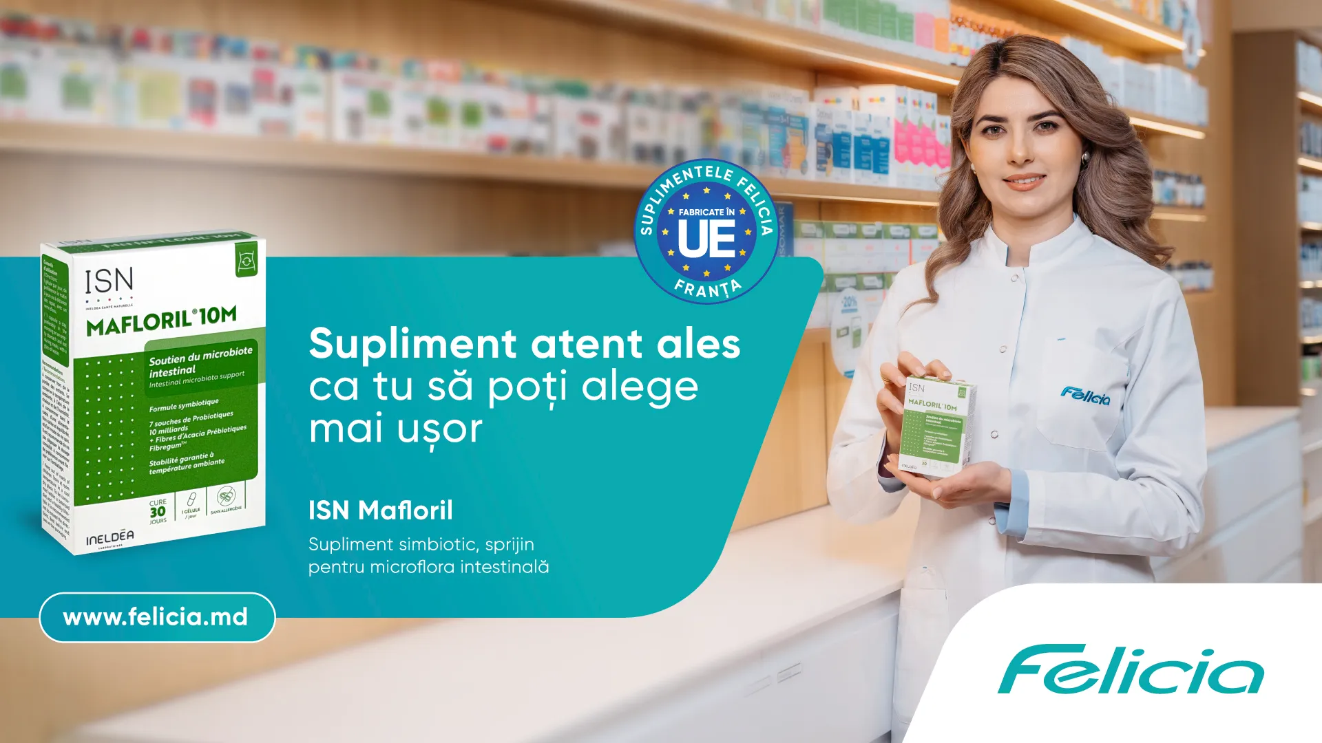Farmacia Felicia aduce un nou standard în alegerea suplimentelor /P/