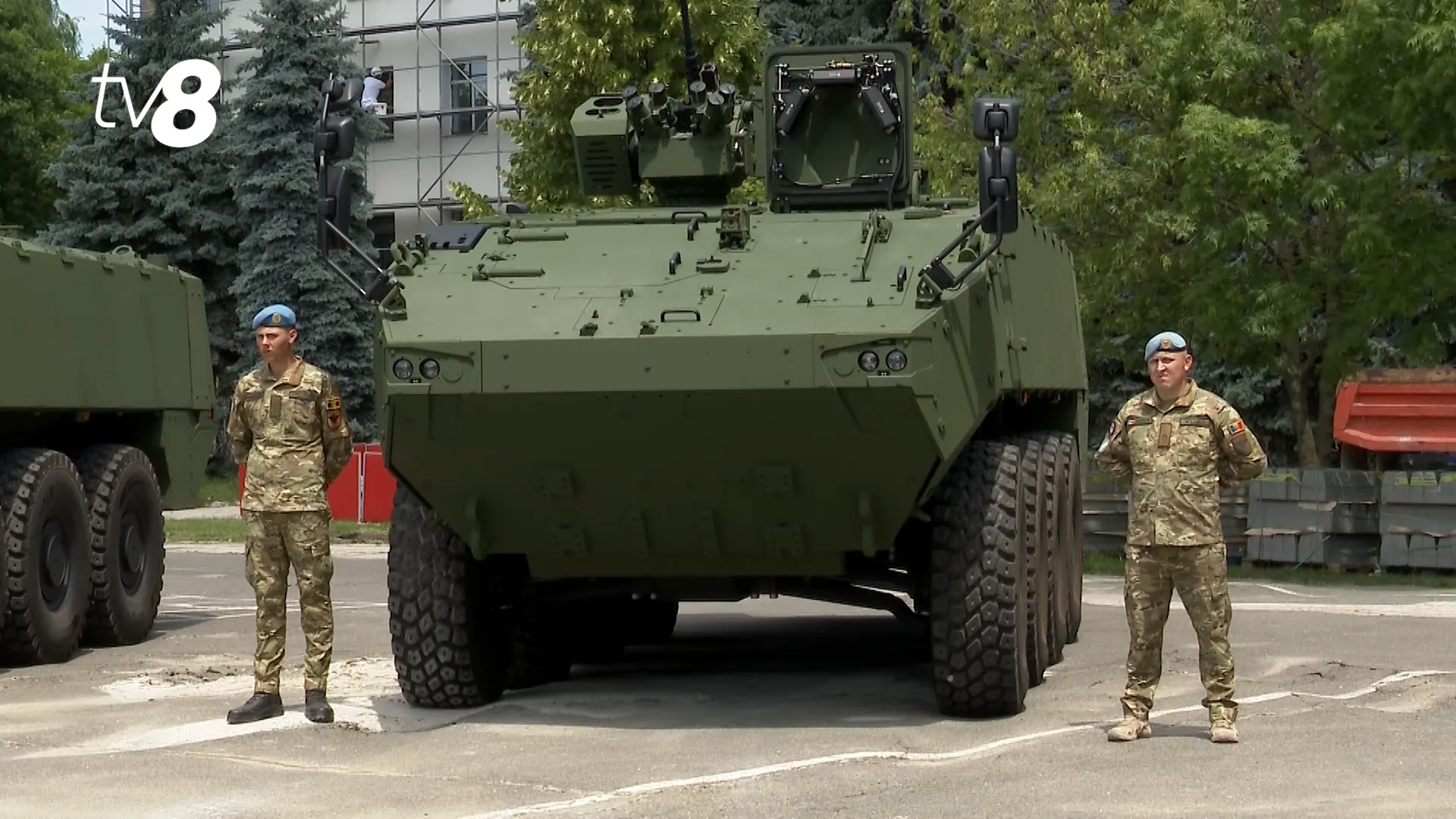 /VIDEO/ Piranha de ultimă generație pentru Armata Națională: Germania ne-a donat 5 blindate