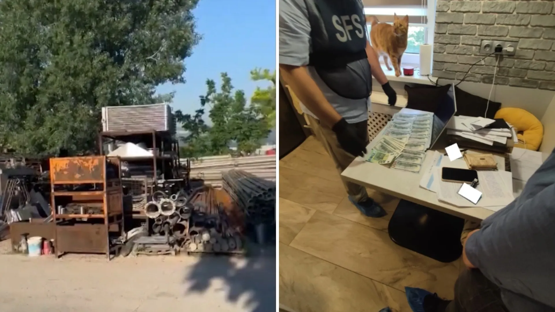 /VIDEO/ Afacere ilegală cu fier uzat: Prejudiciul se ridică la 3,4 milioane de lei