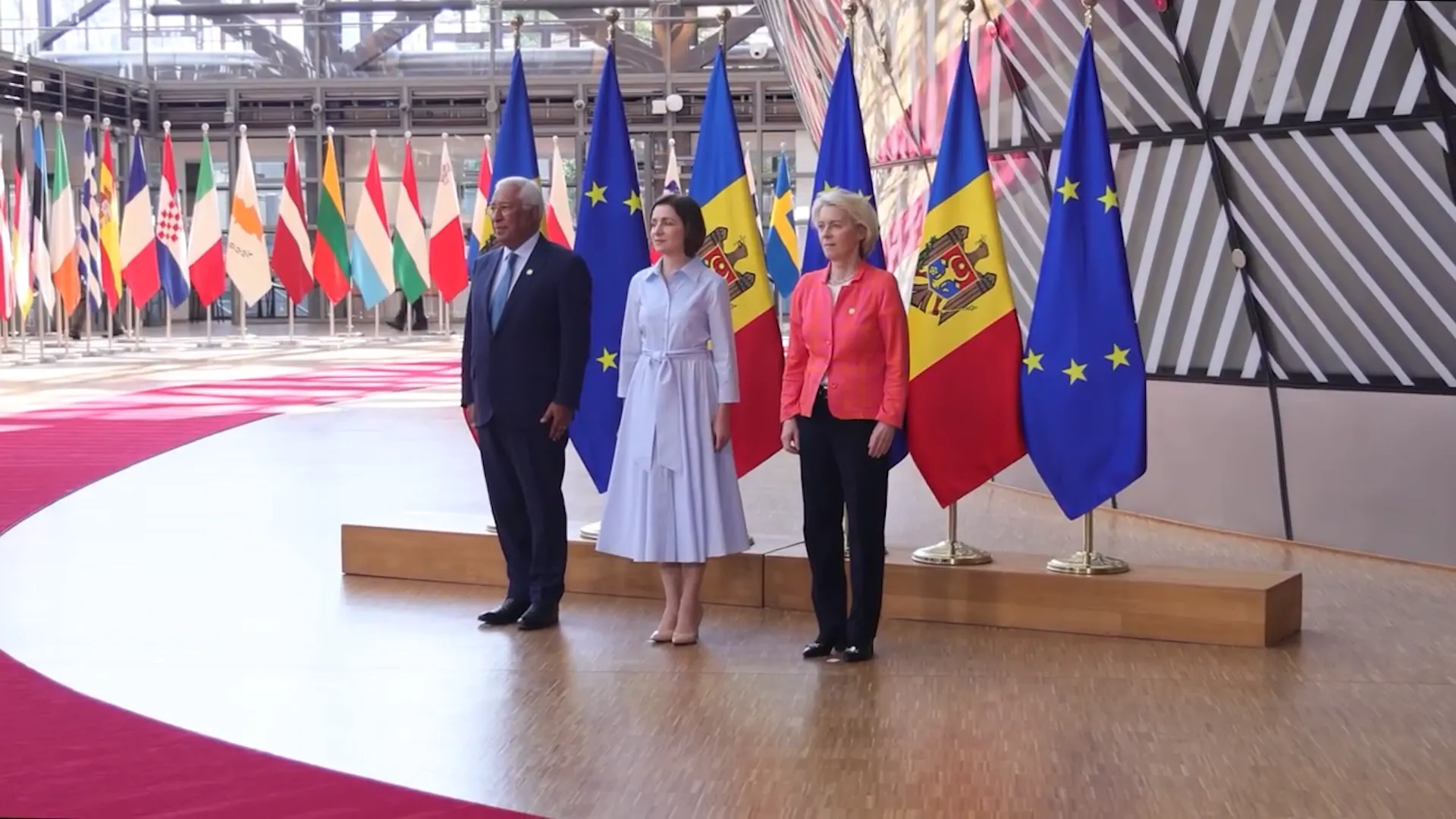 /VIDEO/ Summit Moldova-UE la Bruxelles: Maia Sandu discută cu liderii europeni următorii pași spre aderare