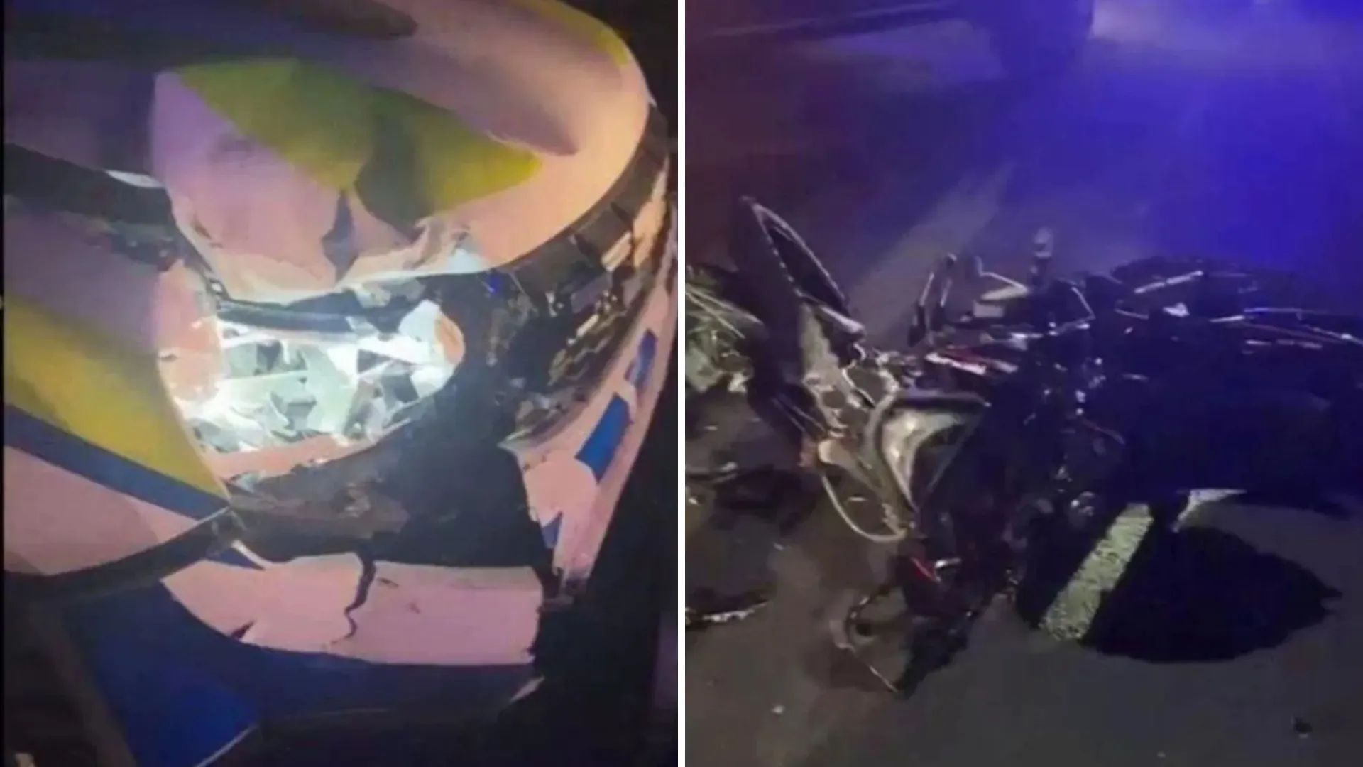 Accident și vandalism la Sîngerei: Un tânăr beat și fără permis ar fi intrat cu motocicleta într-o mașină de poliție