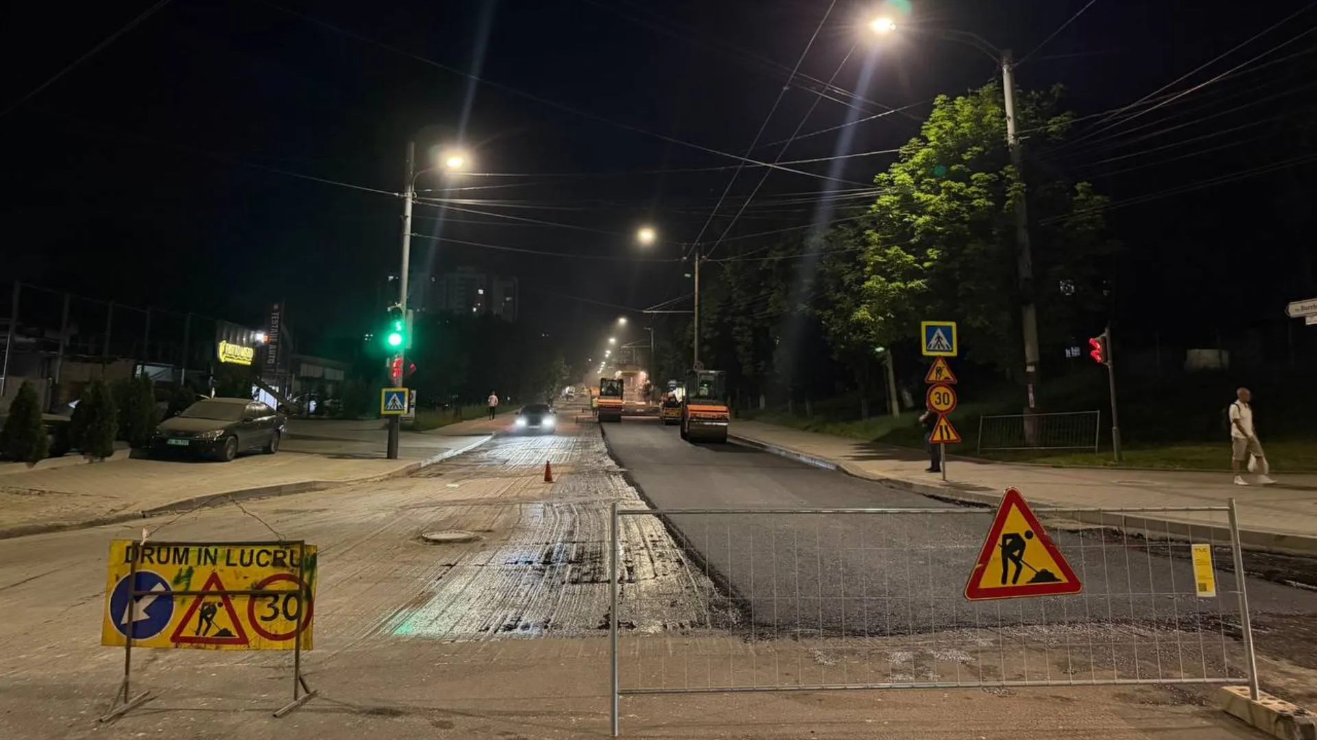 Trafic rutier suspendat pe o stradă din Chișinău: Cum va circula transportul public