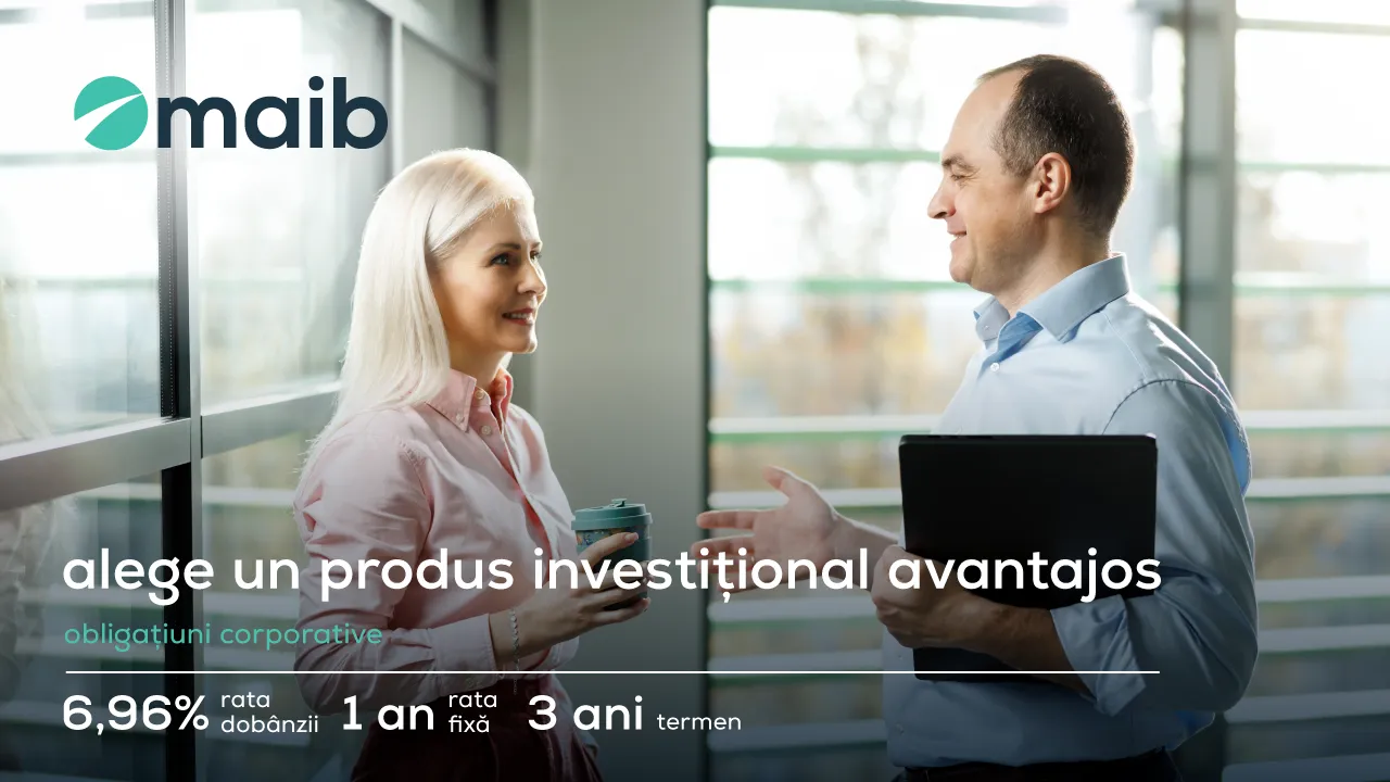 Maib lansează a patra emisiune de obligațiuni corporative din cadrul celui de-al IV-lea program de ofertă publică /P/