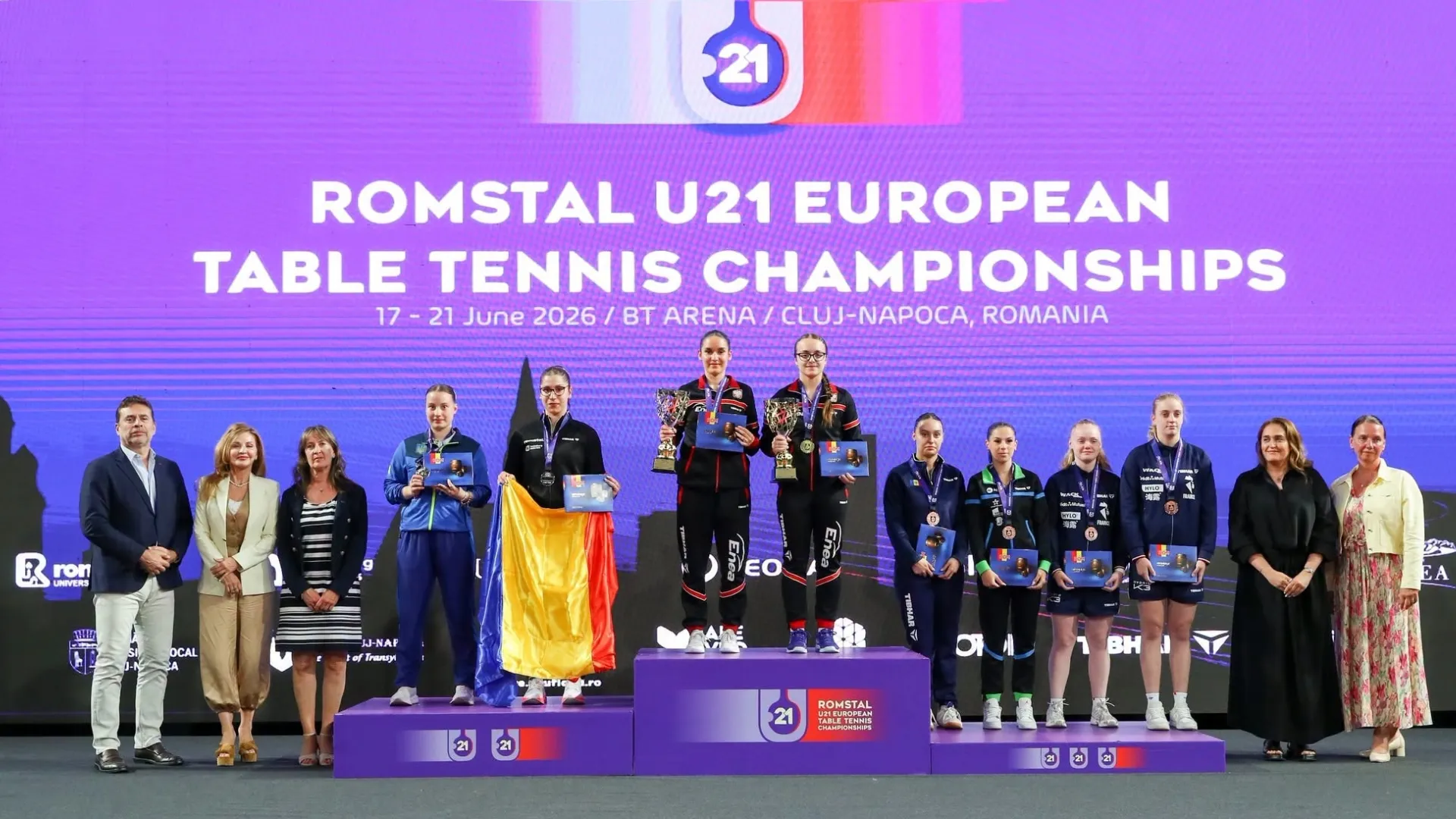 Rezultat istoric pentru Moldova: Alexandra Chiriacova a luat bronzul la Europenele Under-21 de tenis de masă