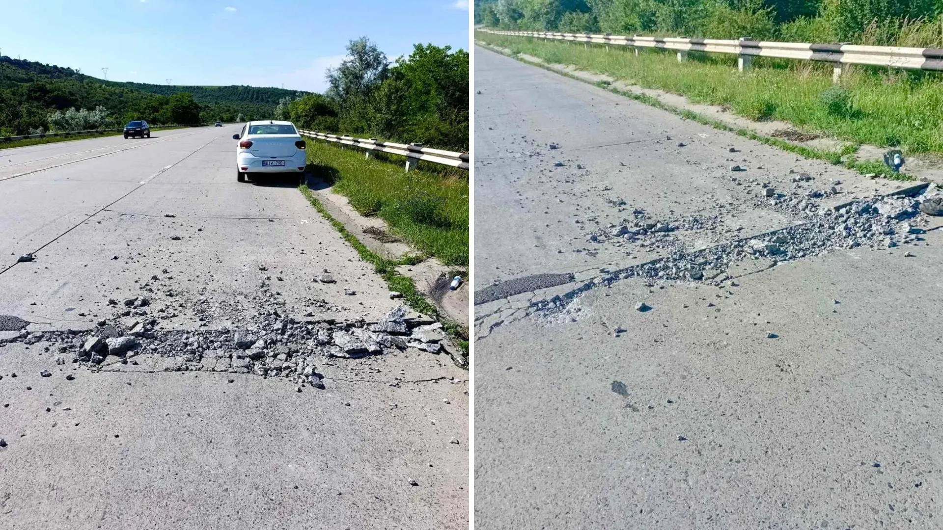 Canicula poate afecta drumurile naționale: AND avertizează despre riscul ridicării plăcilor de beton