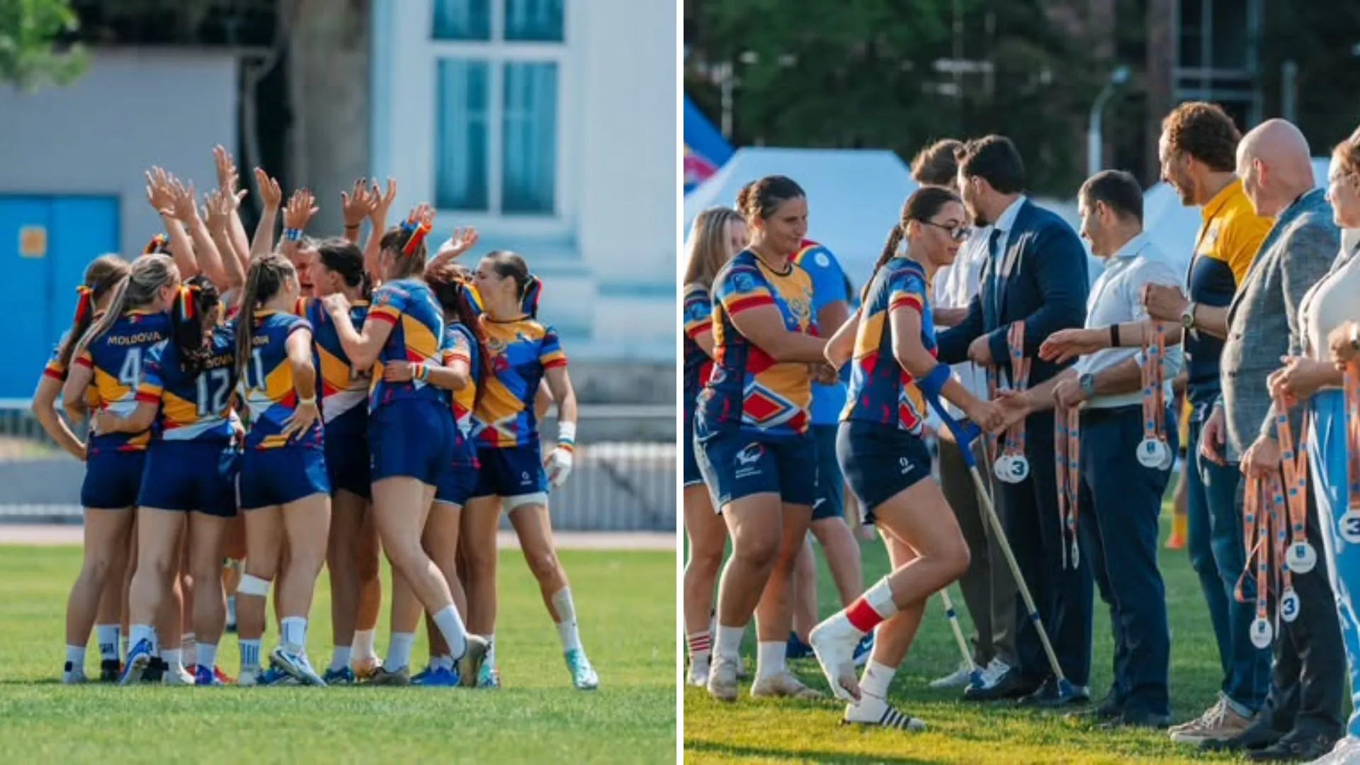 /VIDEO/ Medalie de bronz pentru echipa feminină a Moldovei la rugby-7: Pe ce loc s-au clasat „haiducii”