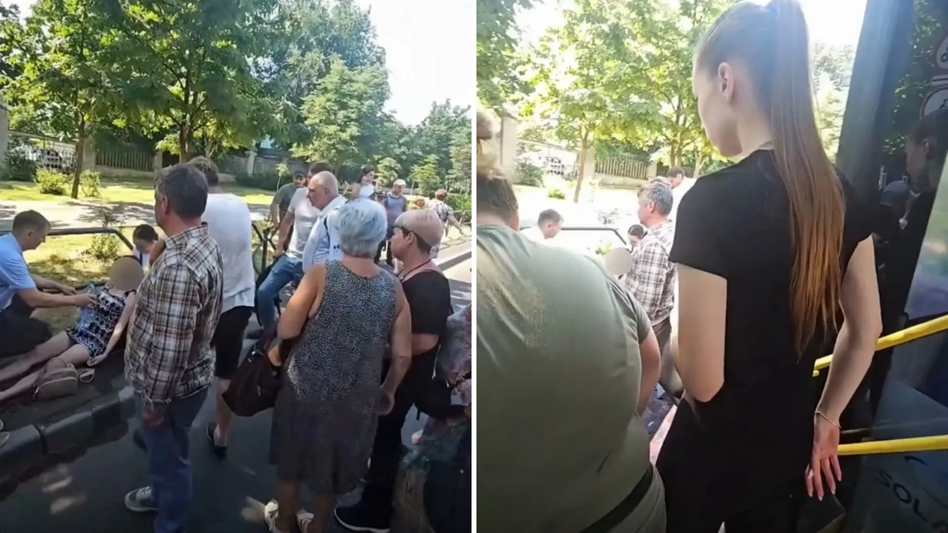 /VIDEO/ Clipe de panică într-un troleibuz din Chișinău: Un pasager a leșinat