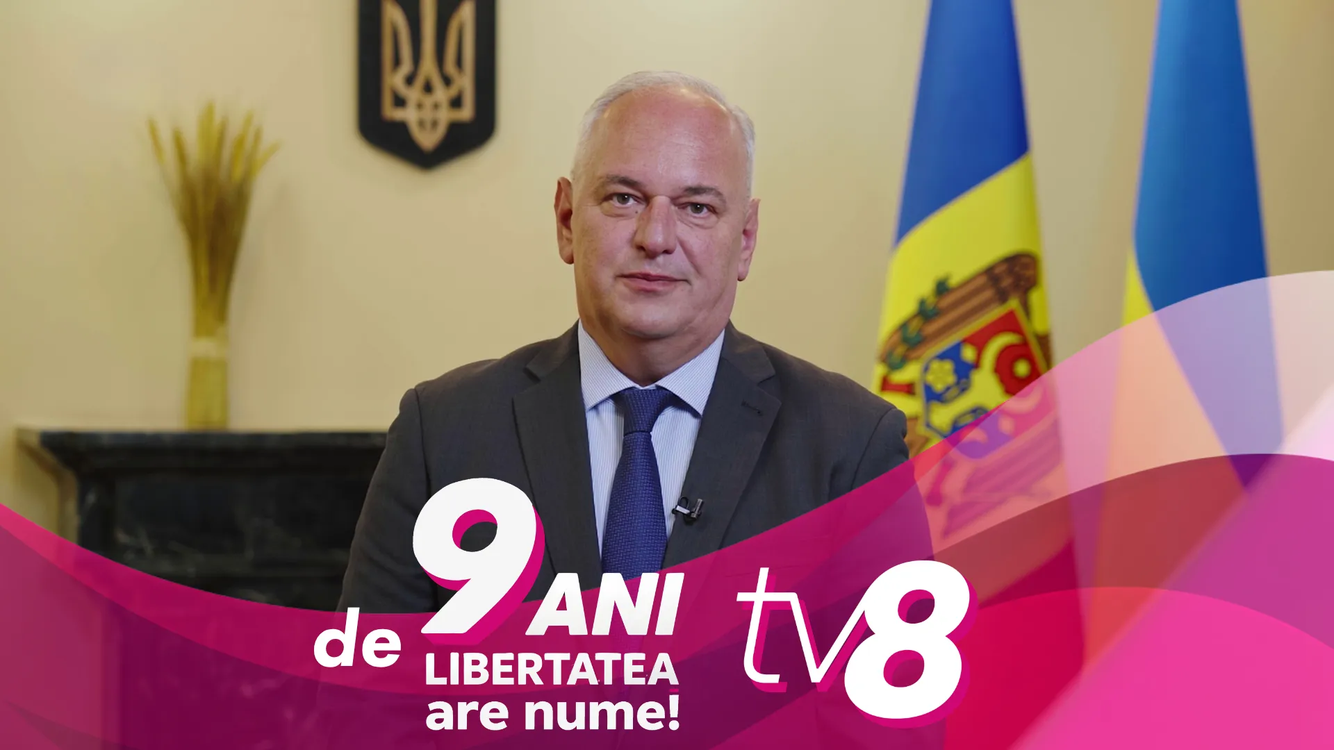 /VIDEO/ #9aniTV8. Ambasadorul Paun Rohovei: „Vă faceți treaba cu demnitate în condiții de război hibrid”