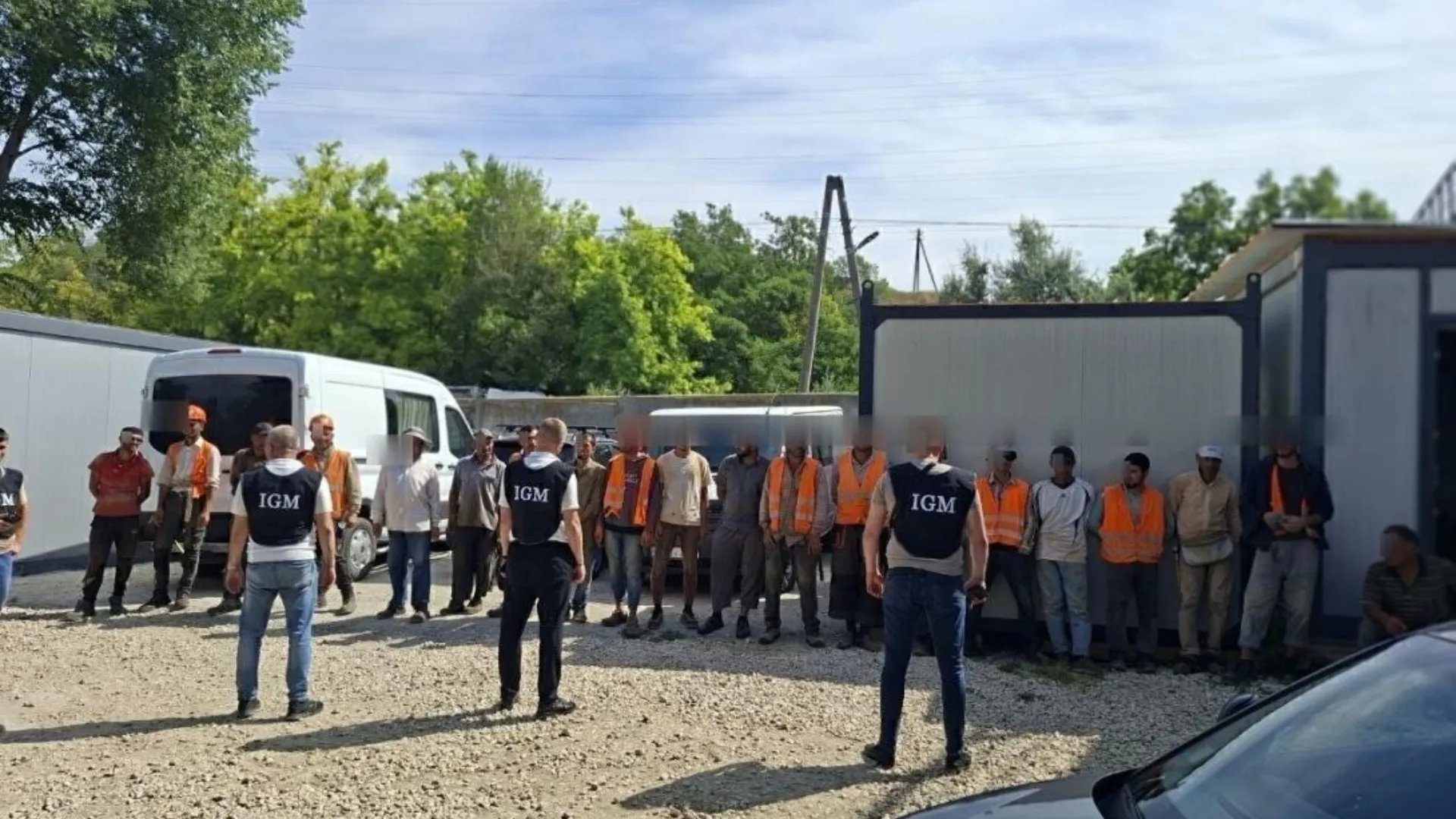 Muncă ilegală pe un șantier din Chișinău: 11 cetățeni străini, obligați să părăsească Moldova
