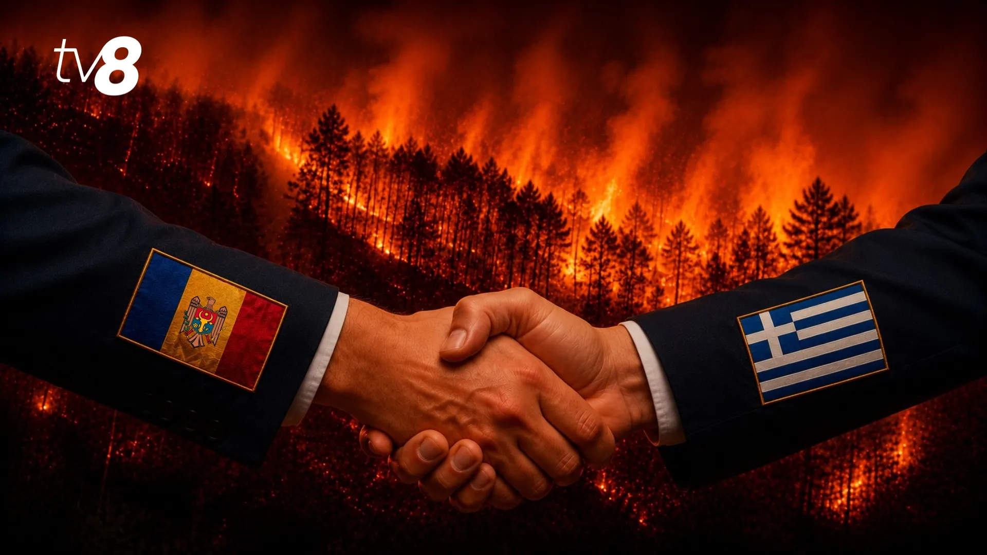 /VIDEO/ Moldova sare din nou în ajutorul Greciei: Câți pompieri pleacă să lupte cu incendiile