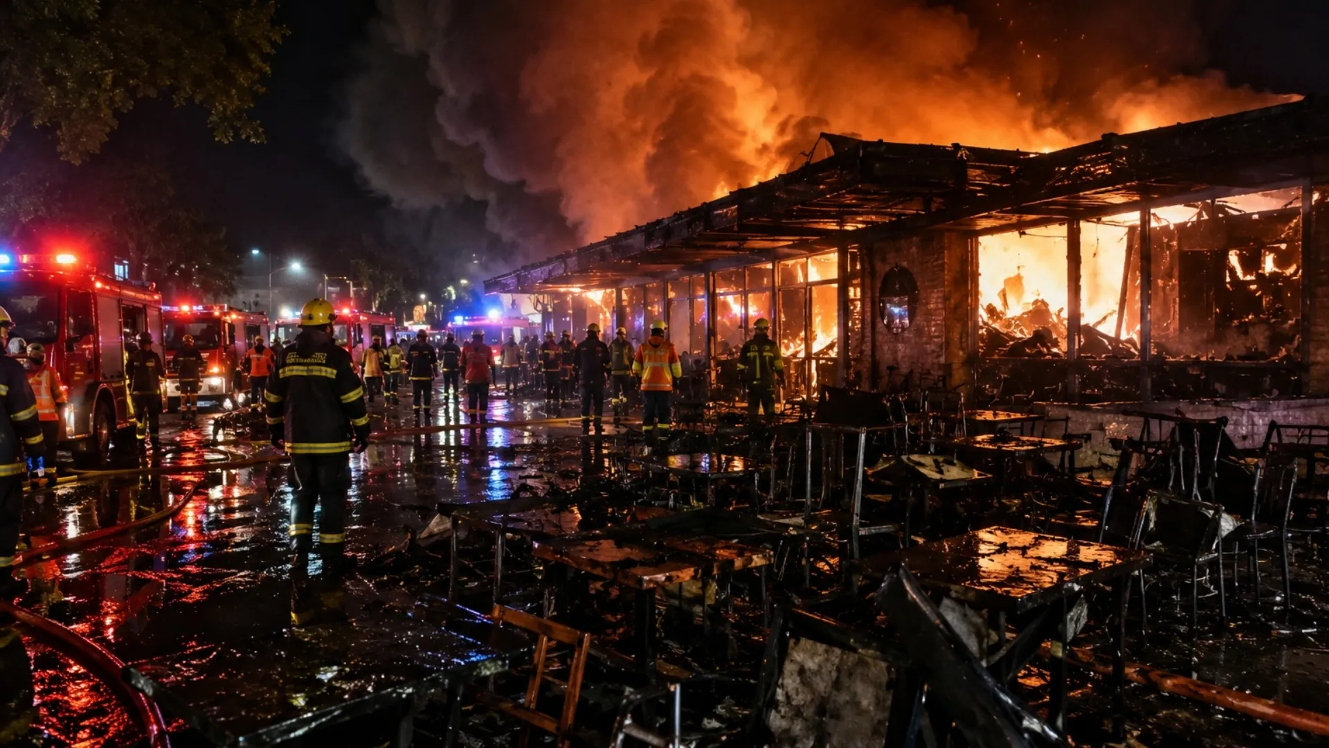 /VIDEO/ Noapte de groază la Bangkok: Un bar s-a transformat într-o capcană mortală cu cel puțin 100 de victime