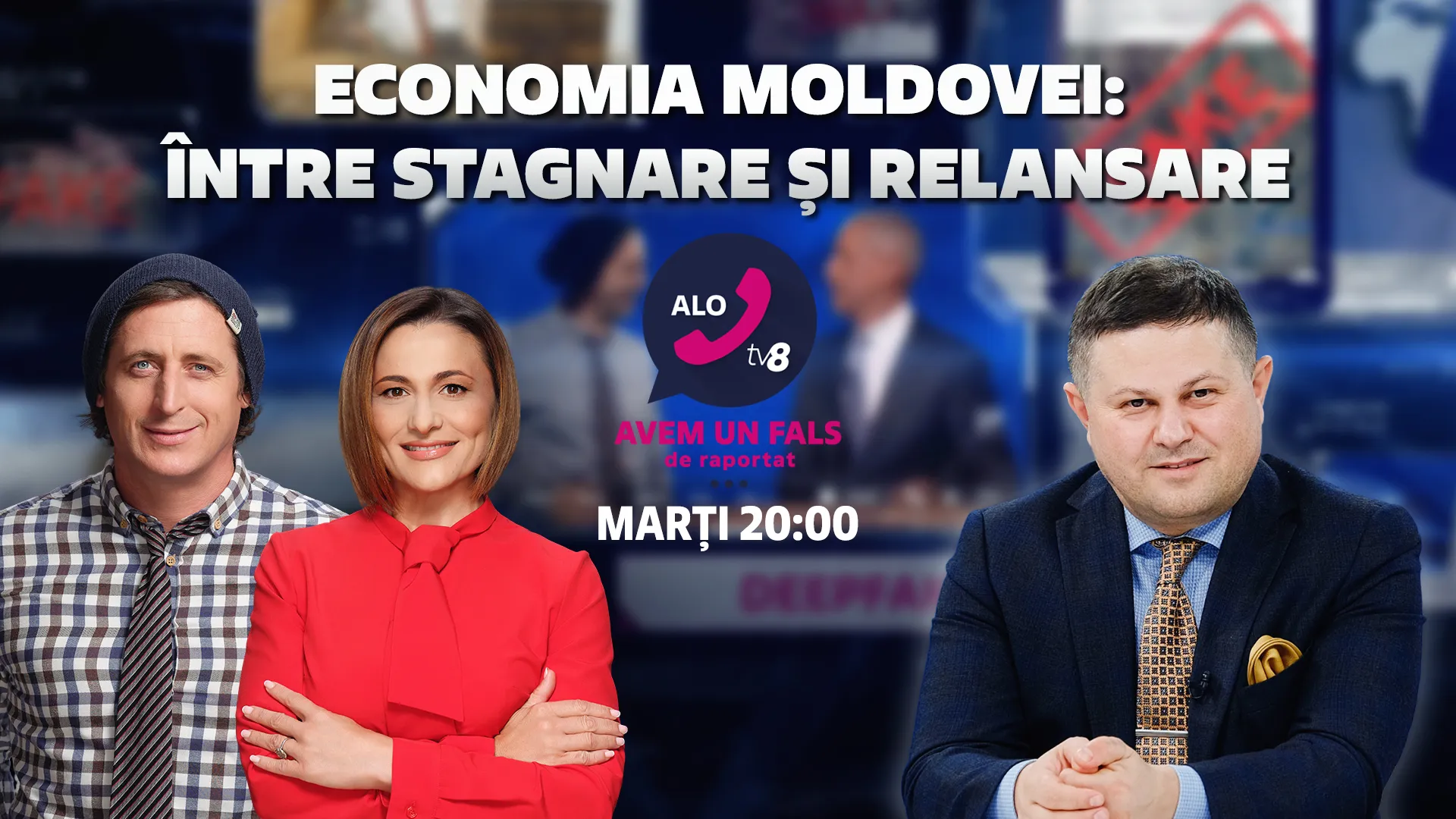 /VIDEO/ Reforme, deficit și datorii: Despre dilema dezvoltării economice a Moldovei - doar la „Alo, TV8”