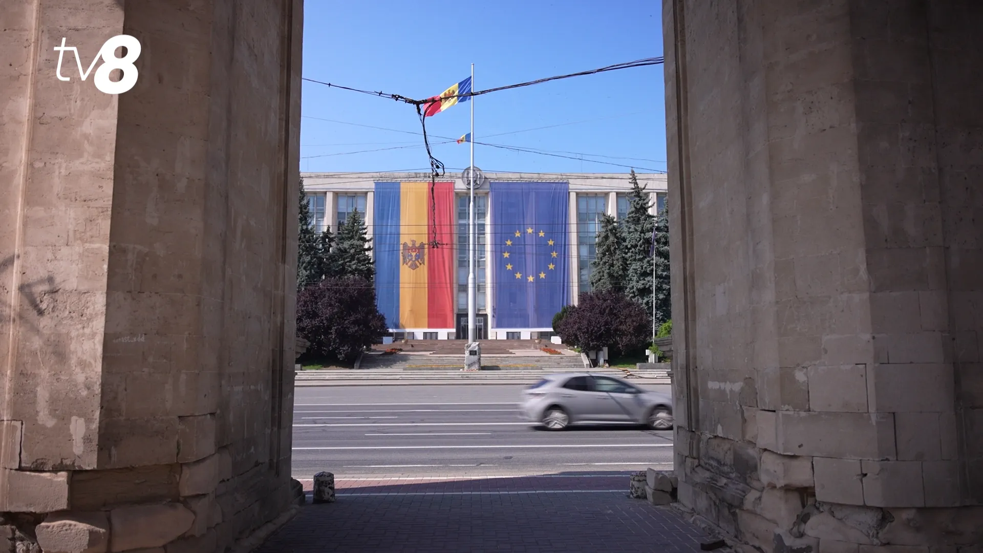 PMAN UE Moldova Chișinău Guvern drapel