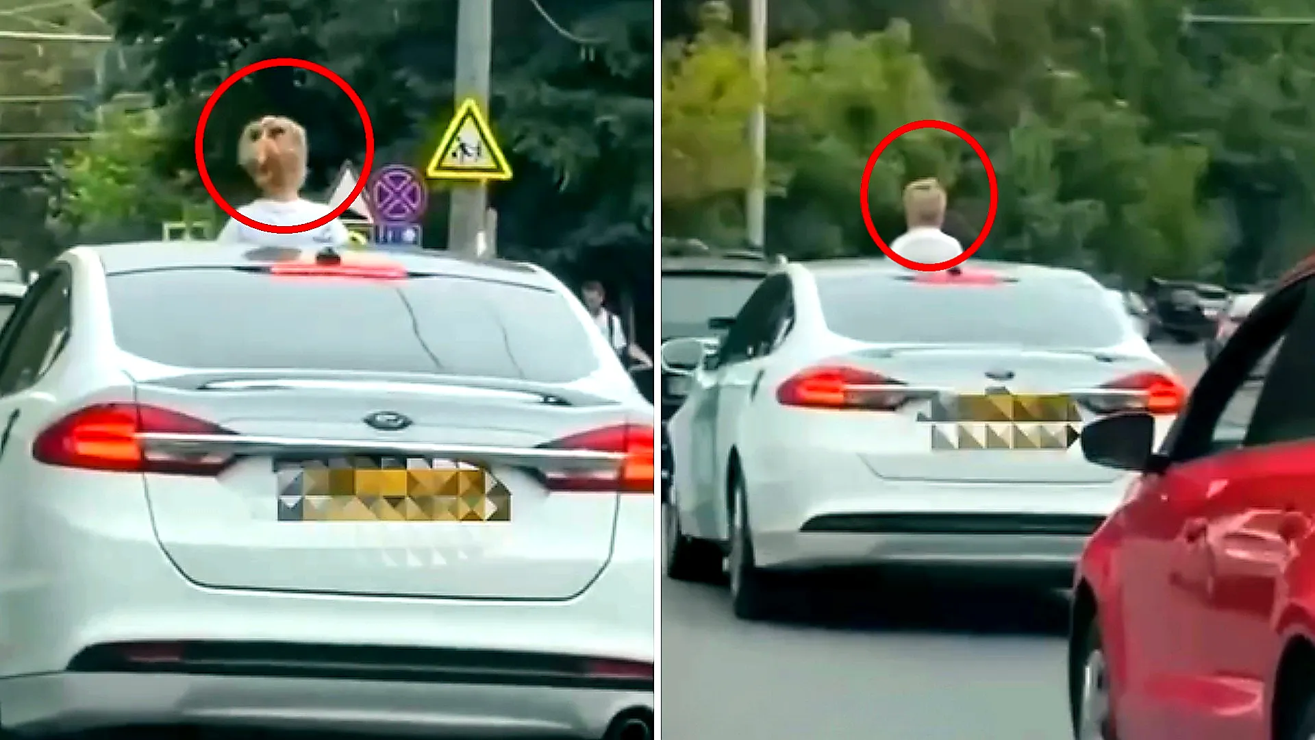 /VIDEO/ Copil pus în pericol în plin trafic: Filmarea i-a adus șoferului amendă