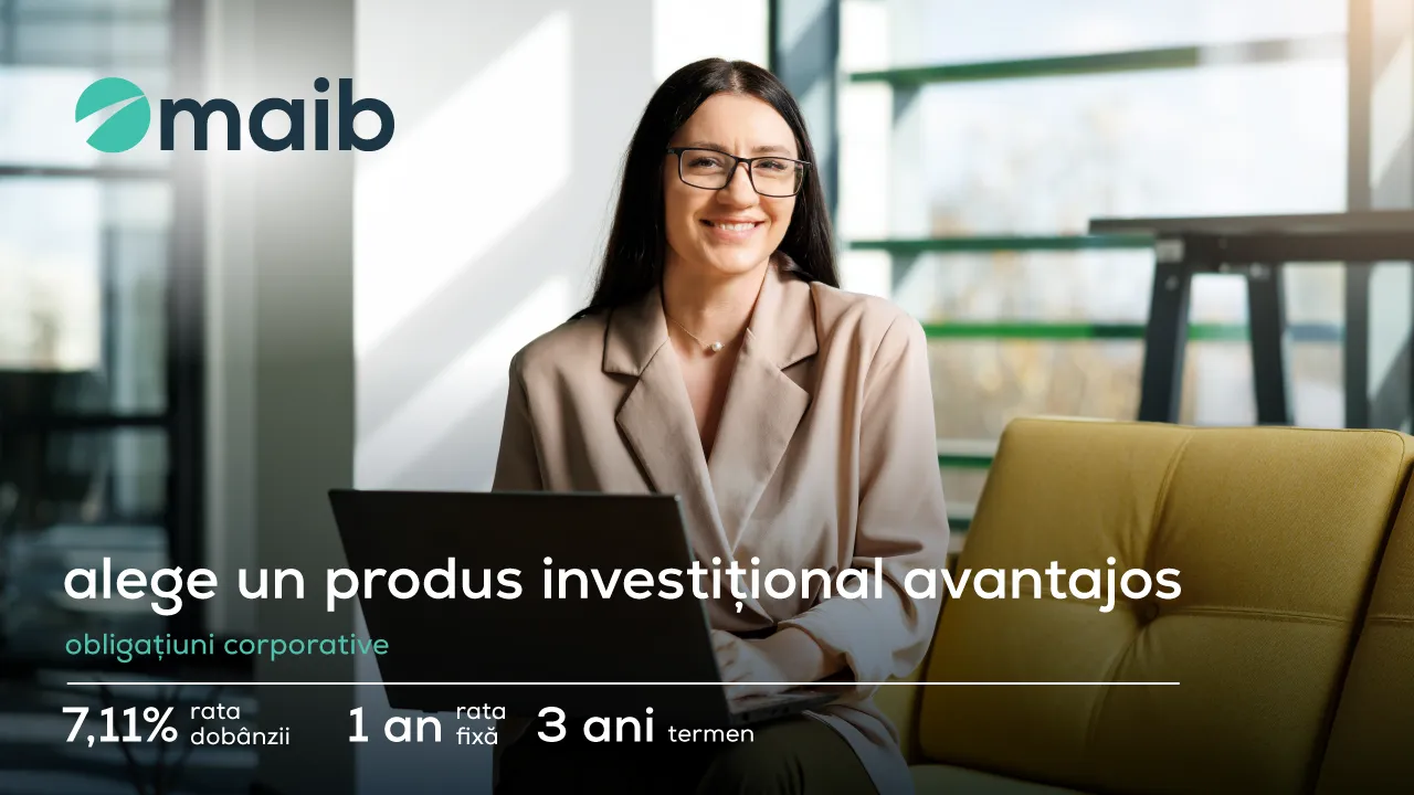 Maib lansează a cincea emisiune de obligațiuni corporative din cadrul celui de-al IV-lea program de ofertă publică /P/