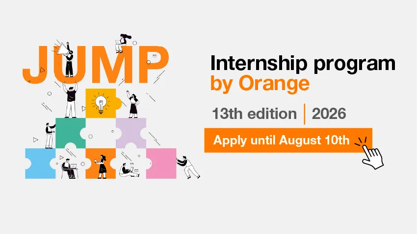 Orange dă start înscrierilor pentru cea de-a 13-a ediție a programului de internship JUMP /P/