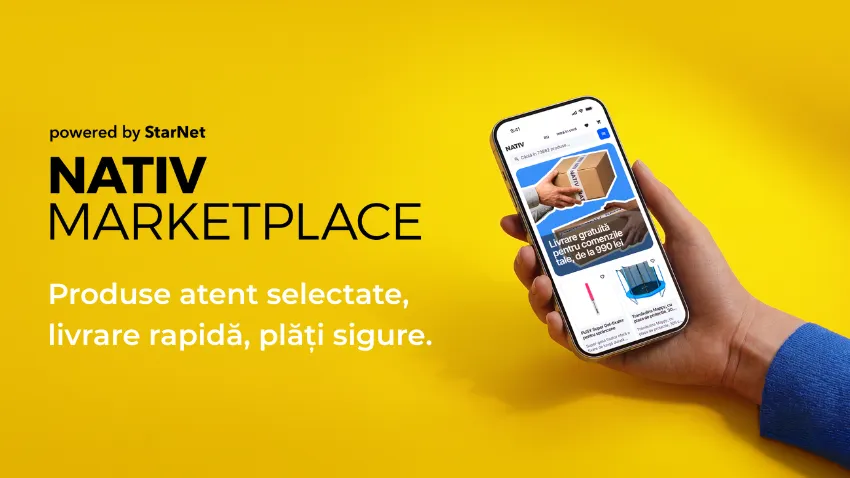 StarNet lansează Nativ Marketplace, platforma care simplifică cumpărăturile online și susține afacerile locale /P/