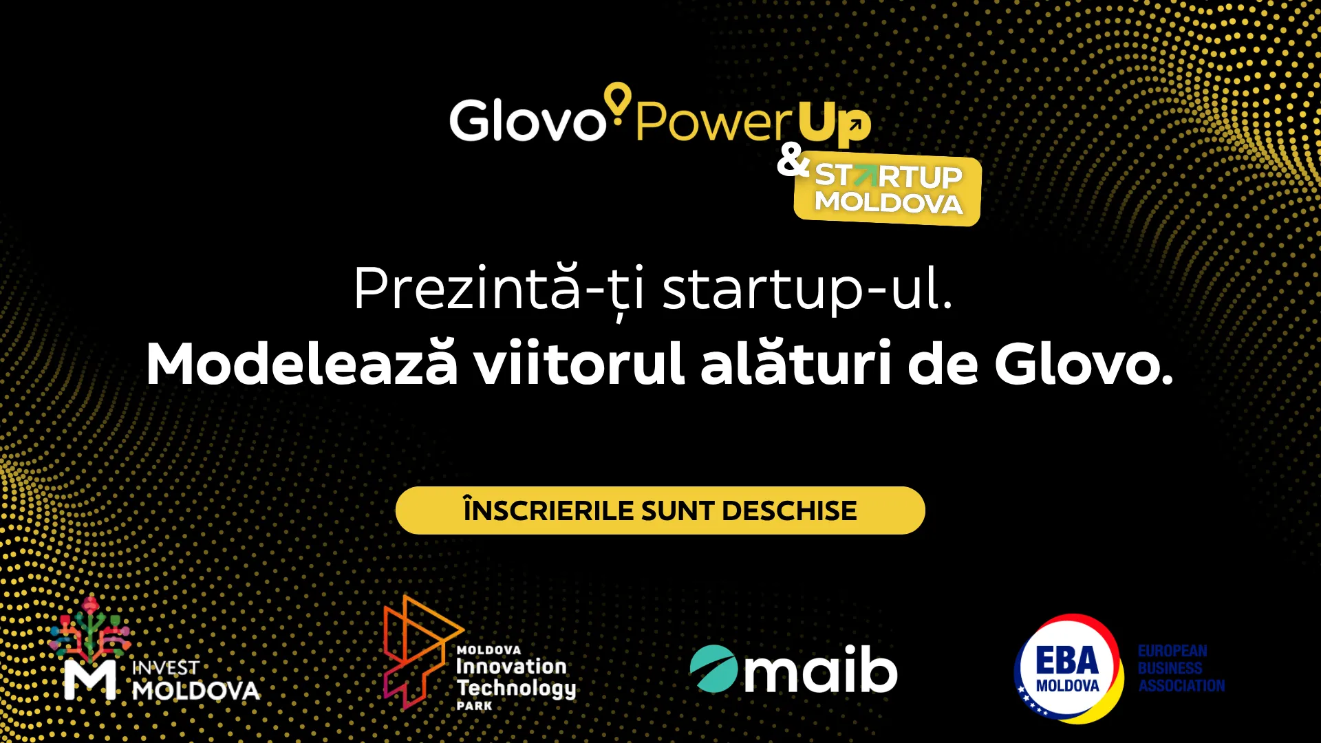 Glovo lansează Power Up în Moldova, competiția dedicată startup-urilor locale /P/